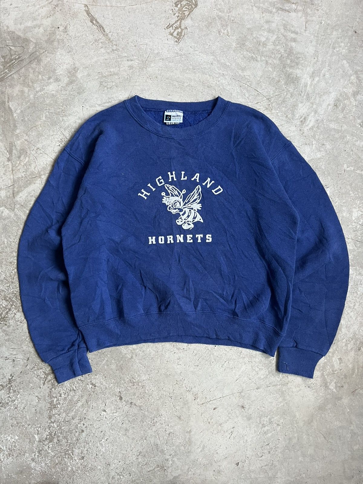 Vintage Vintage 90s Highland Hornets Sweater Size US S / EU 44-46 / 1 - 1 Thumbnail