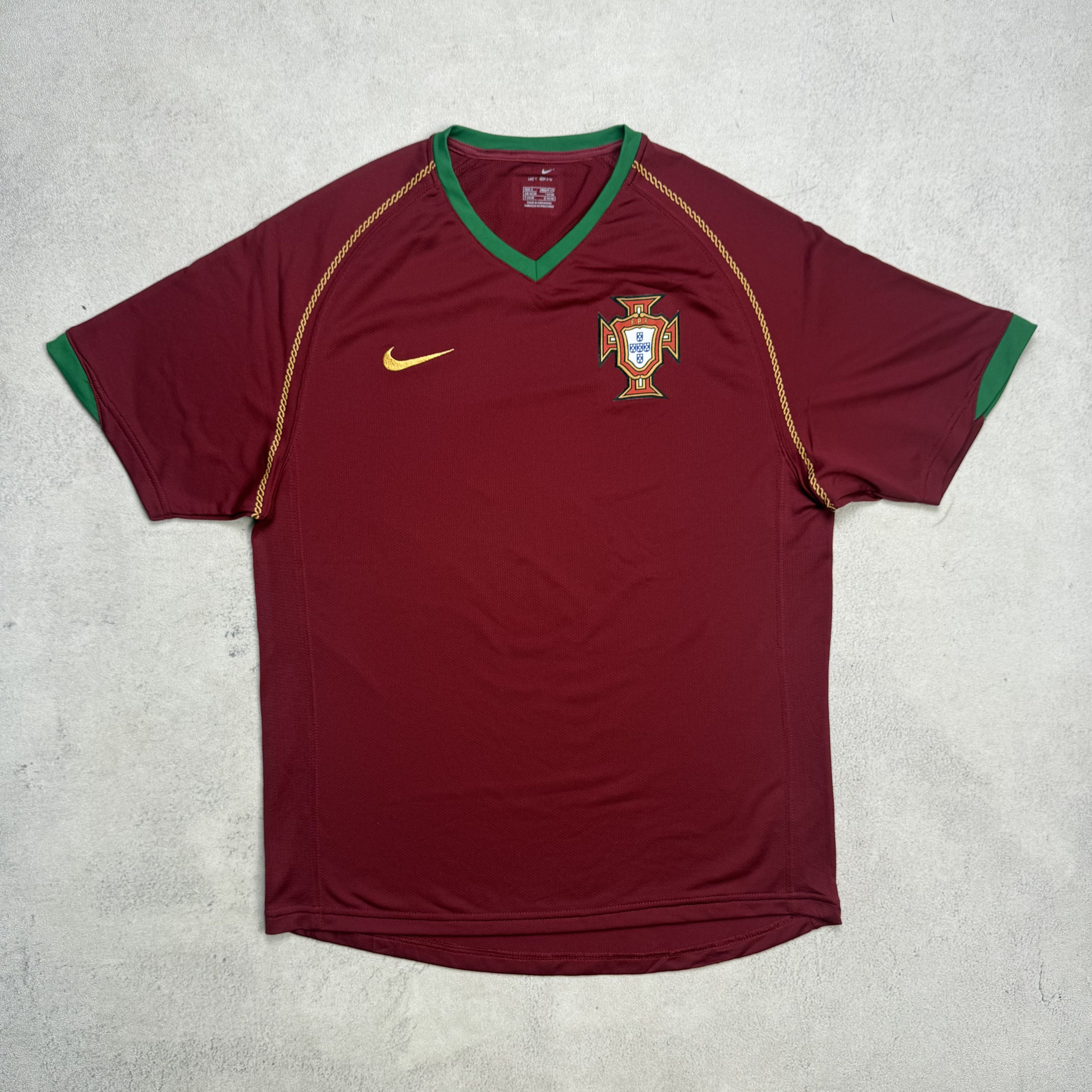 Nike Nike Portugal 2006 Football Jersey Size US S / EU 44-46 / 1 - 1 Thumbnail