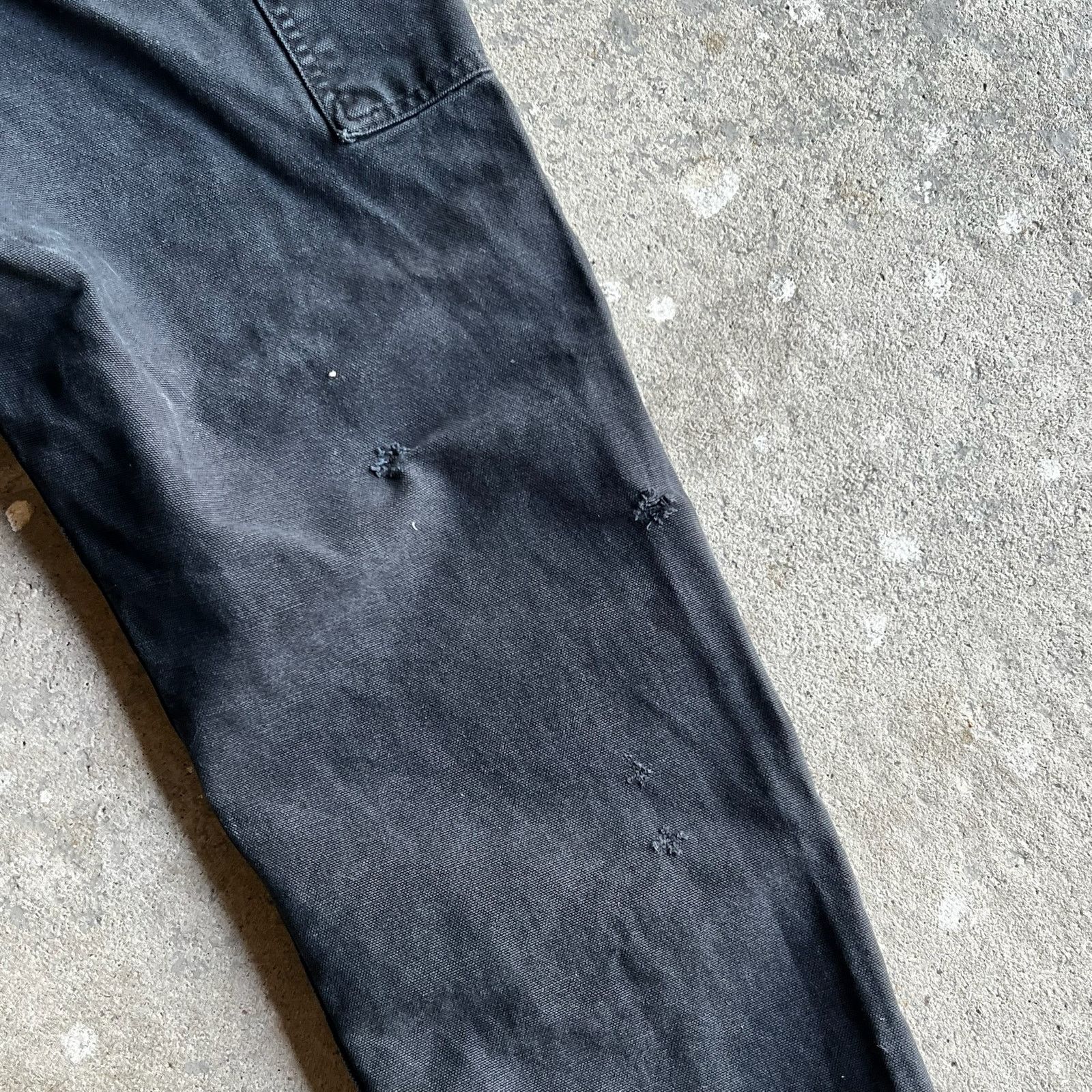 Carhartt × Vintage Carhartt black double knee work wear carpenter pants Size US 28 / EU 44 - 12 Thumbnail