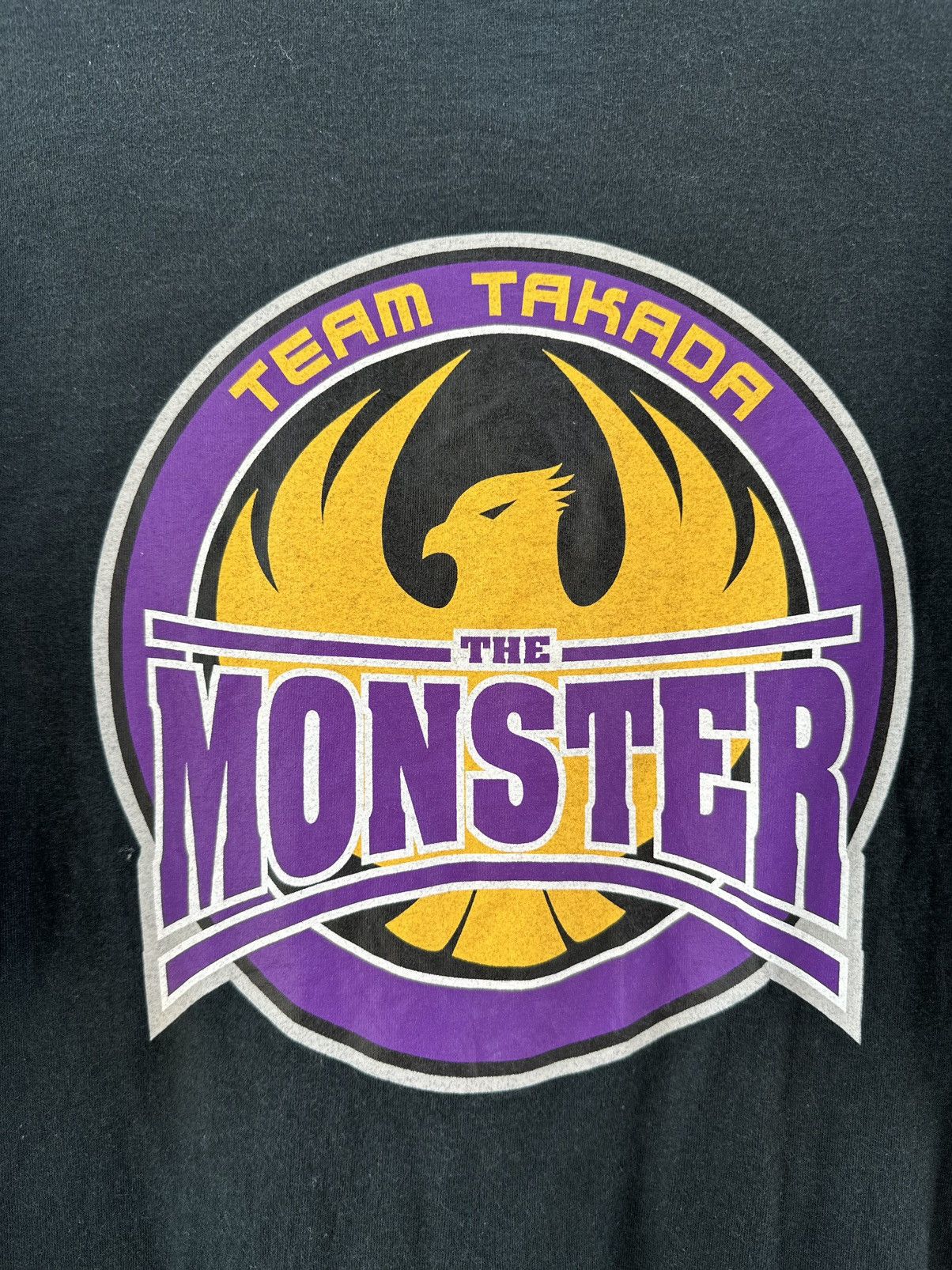 NBA Thrashed Vintage The Monster Team Takada Faded Tee Size US XL / EU 56 / 4 - 7 Thumbnail
