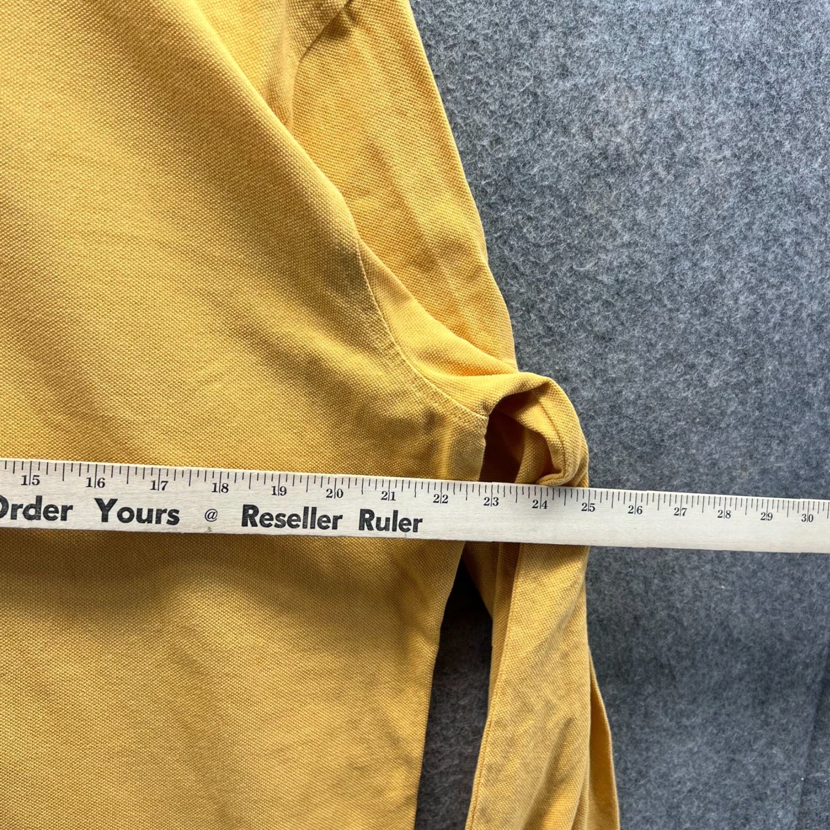 Brooks Brothers Brooks Brothers Shirt Mens Large Yellow Long Sleeve Henley Pullover Mustard Shirt Size US L / EU 52-54 / 3 - 4 Thumbnail