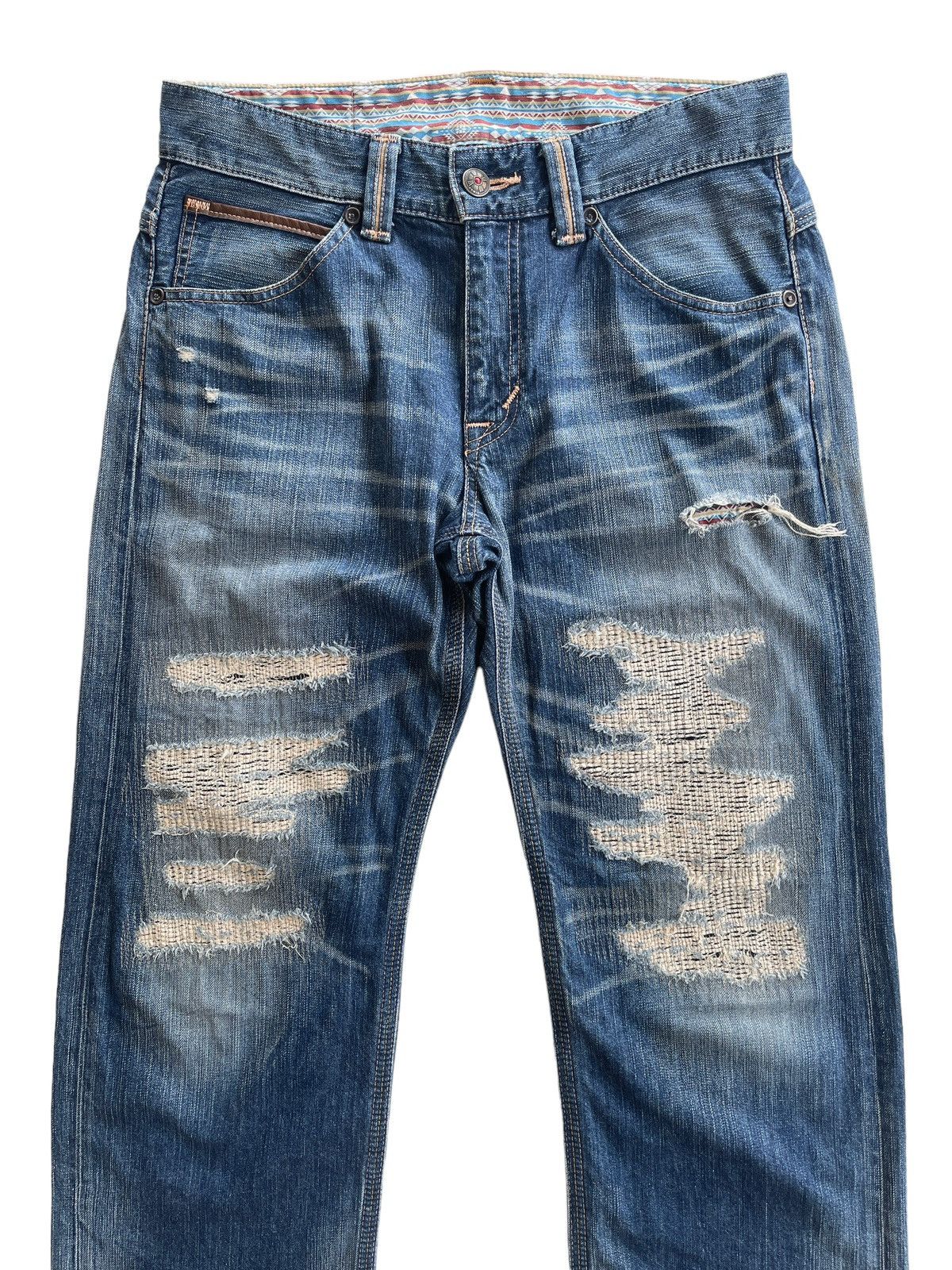 Edwin Vintage Edwin Distressed Denim Size US 32 / EU 48 - 3 Thumbnail