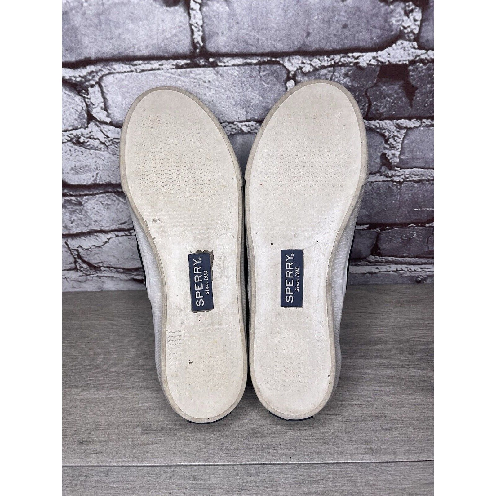 Sperry Sperry Seaside Perfs Perforated Leather Black Slip On Boat S Size US 9 / IT 39 - 9 Thumbnail