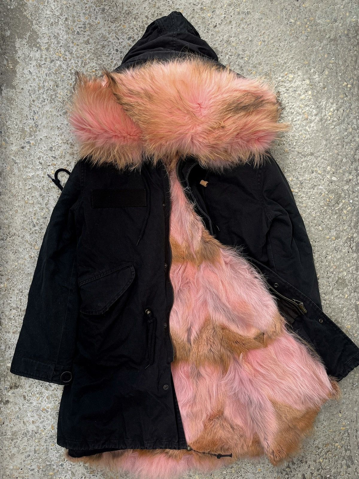 Parka Fur Lined Jacket