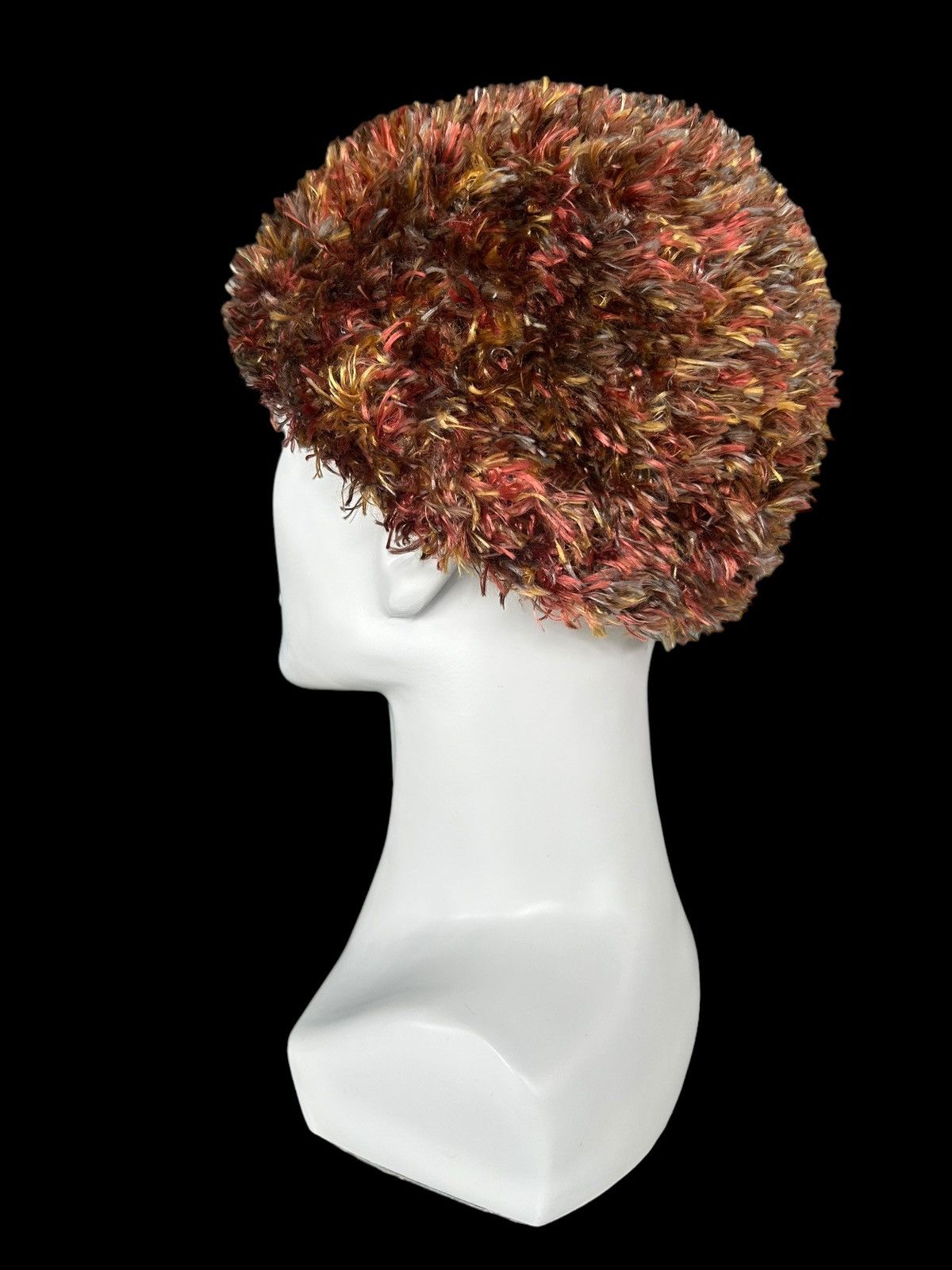 Japanese Brand × Kapital × Vintage Japanese Style Mohawk Mohair fur Beanie Hats Size ONE SIZE - 2 Thumbnail