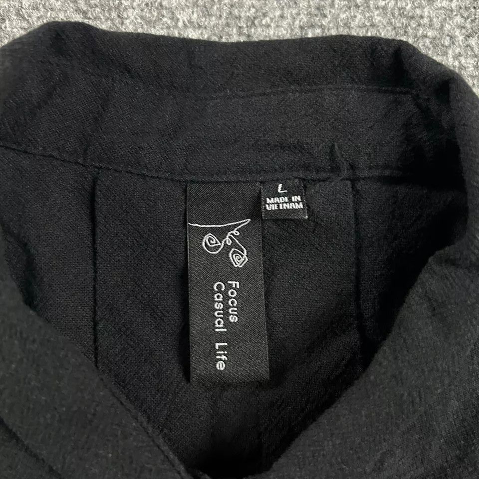 Other Focus Casual Life Top Womens Large Button Up Oversize A3 Size L / US 10 / IT 46 - 7 Thumbnail