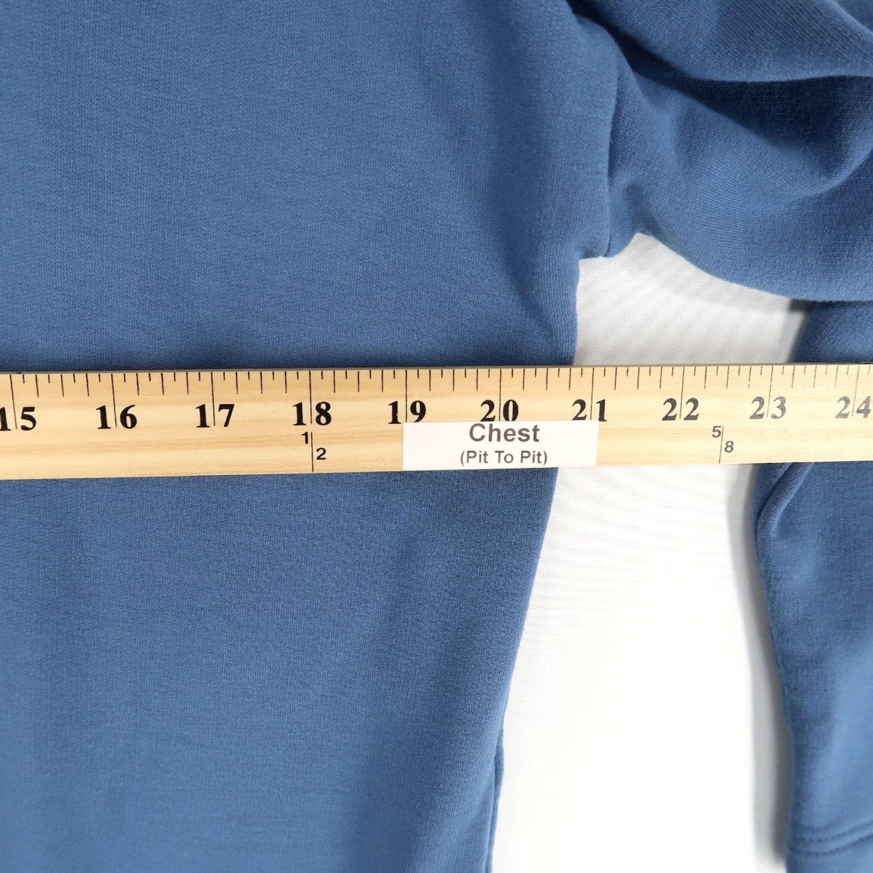 Vintage Free Fly Cardigan Shirt Womens Small Blue Fleece Open Front Pockets Bamboo Polyester Vicuna Fall Winter Spring Size S / US 4 / IT 40 - 3 Thumbnail