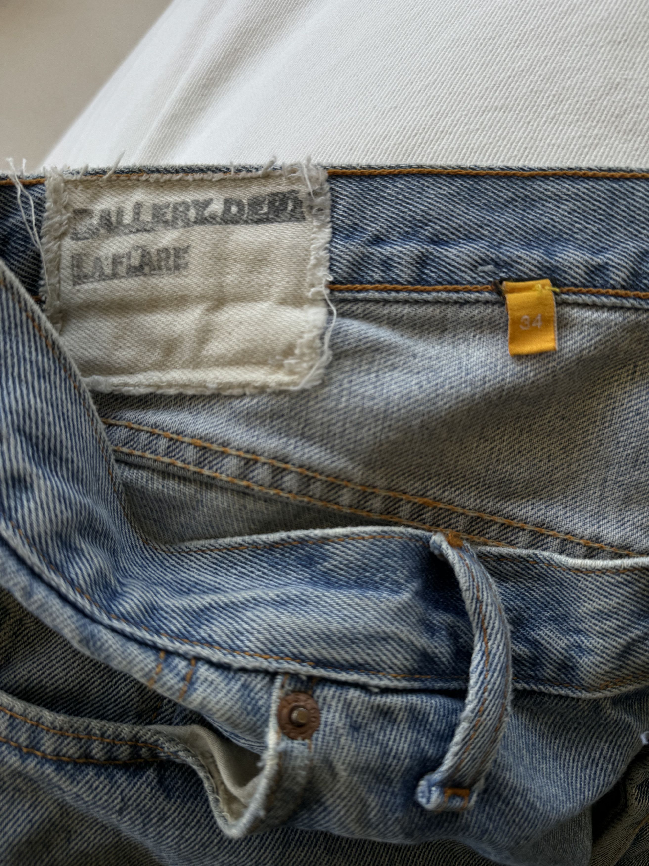 Gallery Dept. 1/1 Blue Gallery Dept Flare Denim Size US 34 / EU 50 - 9 Thumbnail