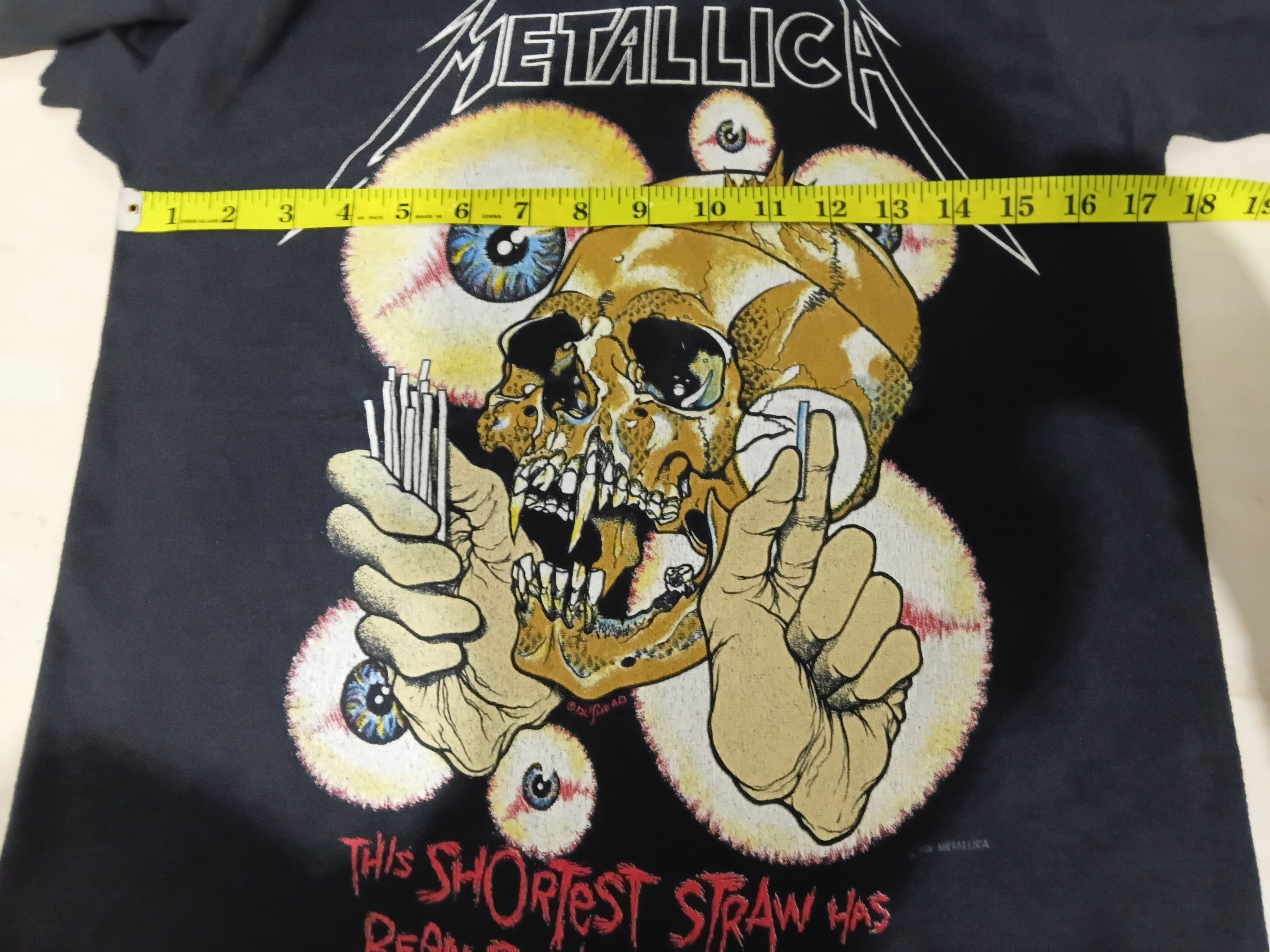 Vintage Rare x metallica x pushead x vintage x bandtees Size US M / EU 48-50 / 2 - 6 Thumbnail