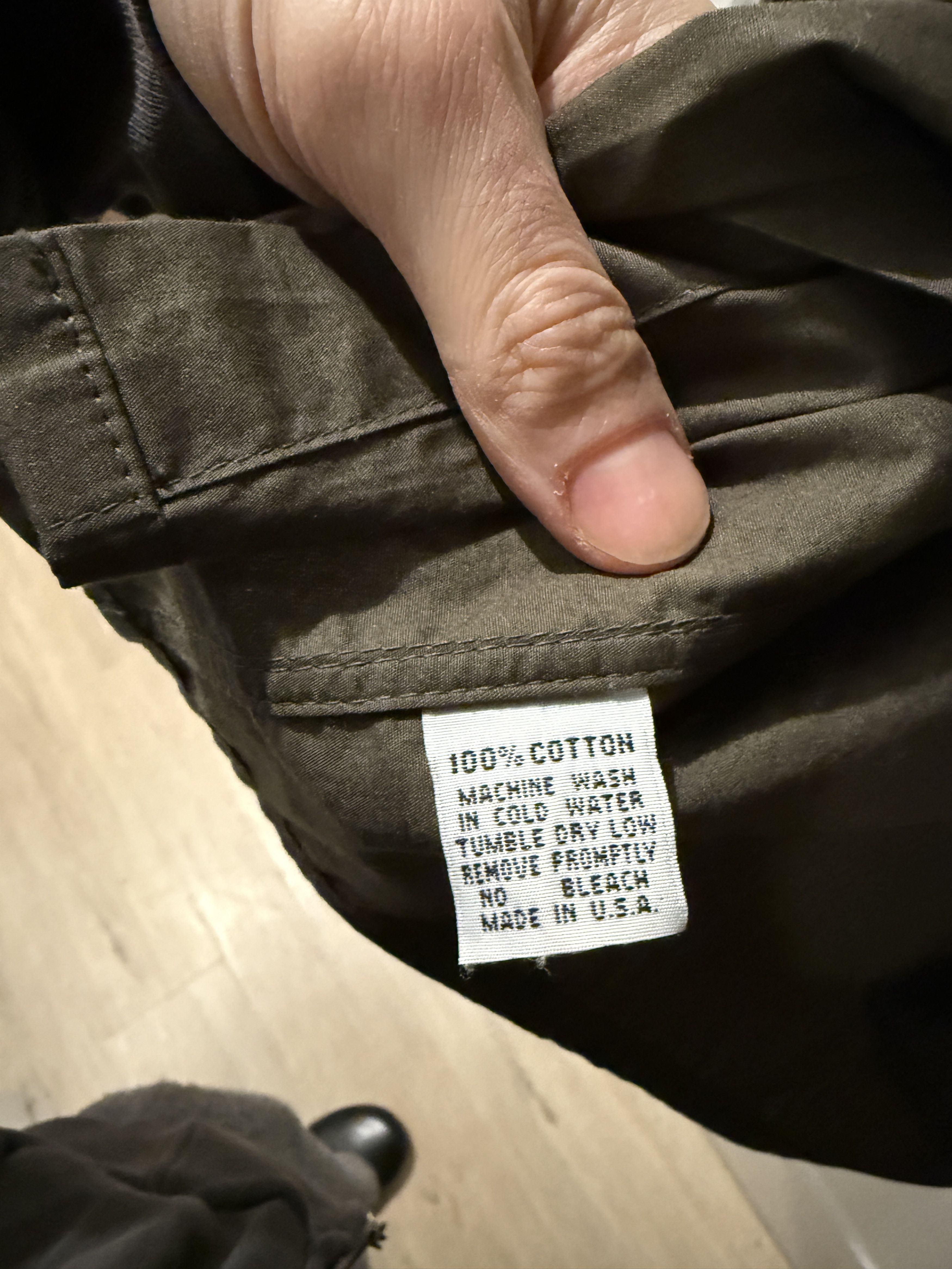 CARSON WACH Carson Wach Cropped Olive Green Button-Up Size US M / EU 48-50 / 2 - 3 Thumbnail