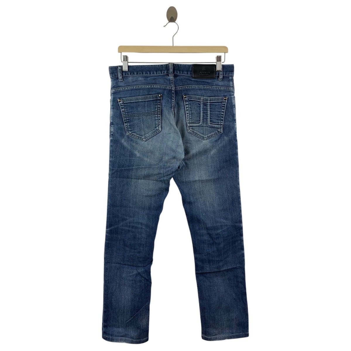 Designer × Lanvin LANVIN SLim fit blue jeans Size US 32 / EU 48 - 4 Thumbnail
