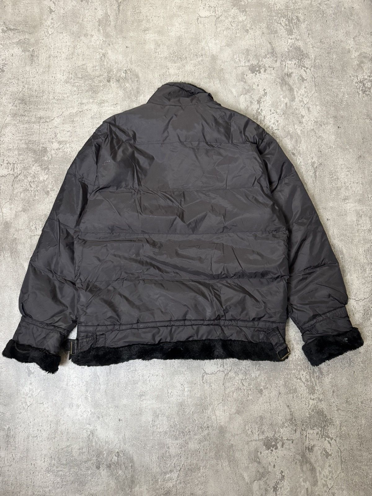 Japanese Brand QUILTED WINTER BY NEO-SIXX JACKET FEAT A FAUX FUR LINING Size US L / EU 52-54 / 3 - 4 Thumbnail