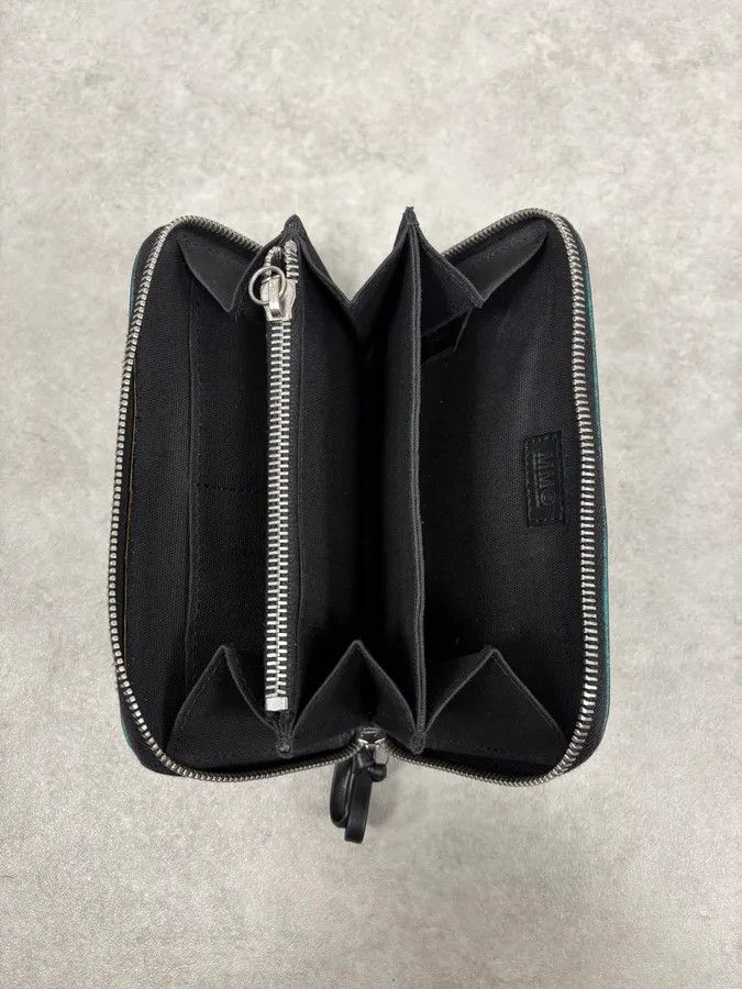 Maison Margiela MM6 Turquoise Spray Leather Wallet Size ONE SIZE - 3 Thumbnail