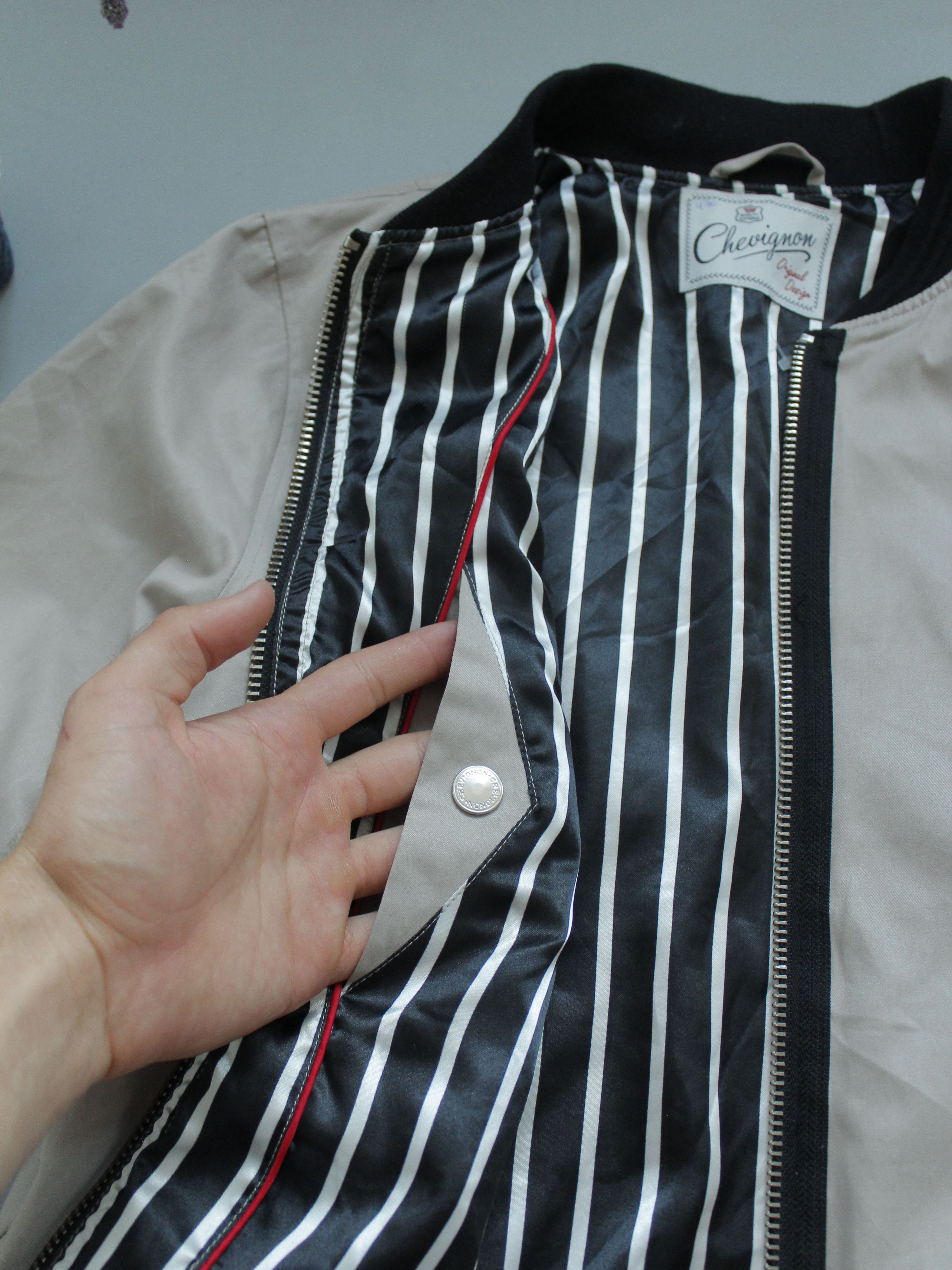 Chevignon CHEVIGNON BOMBER JACKET M BEIGE Size US M / EU 48-50 / 2 - 6 Thumbnail