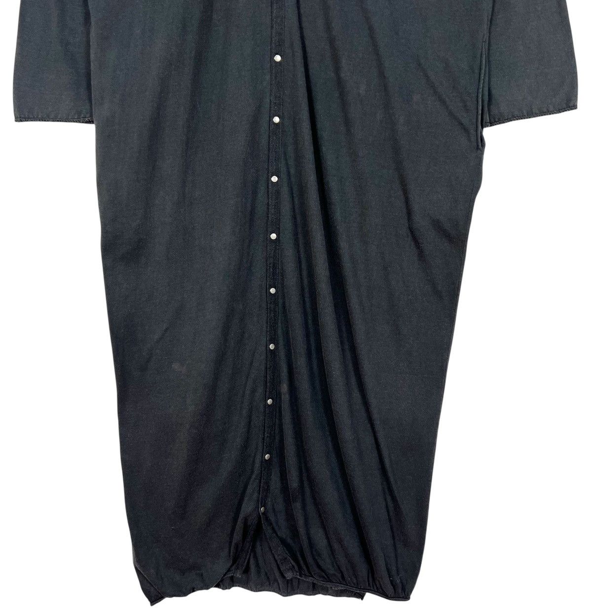 Yohji Yamamoto Vintage 80s Yohji Yamamoto Super Blue Dress Size L / US 10 / IT 46 - 4 Thumbnail