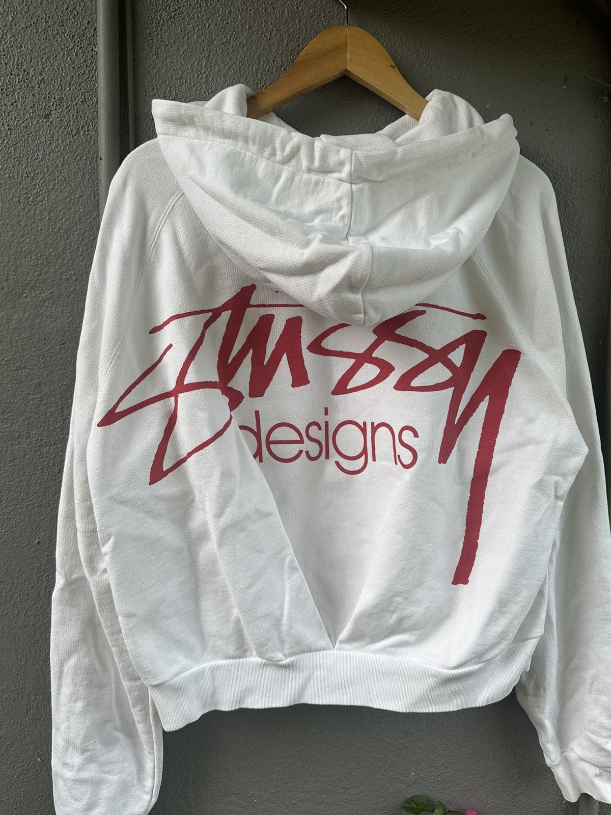 Stussy Vintage Stussy Design Boxy Pullover Hoodie Rare Size US M / EU 48-50 / 2 - 5 Thumbnail