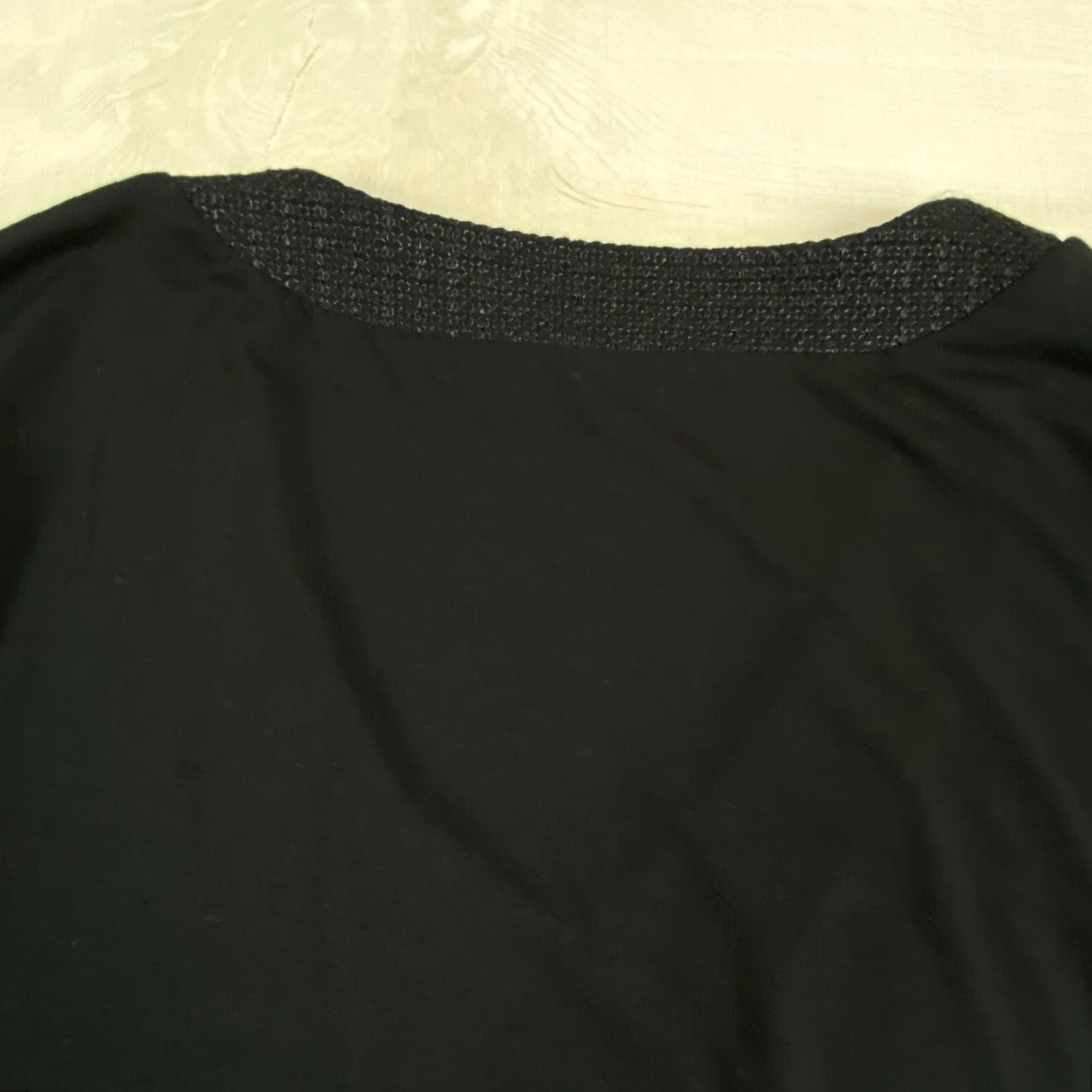 Adrianna Papell Adrianna Papell Womens Black 3/4 Sleeve Blouse Top Large Size L / US 10 / IT 46 - 8 Thumbnail