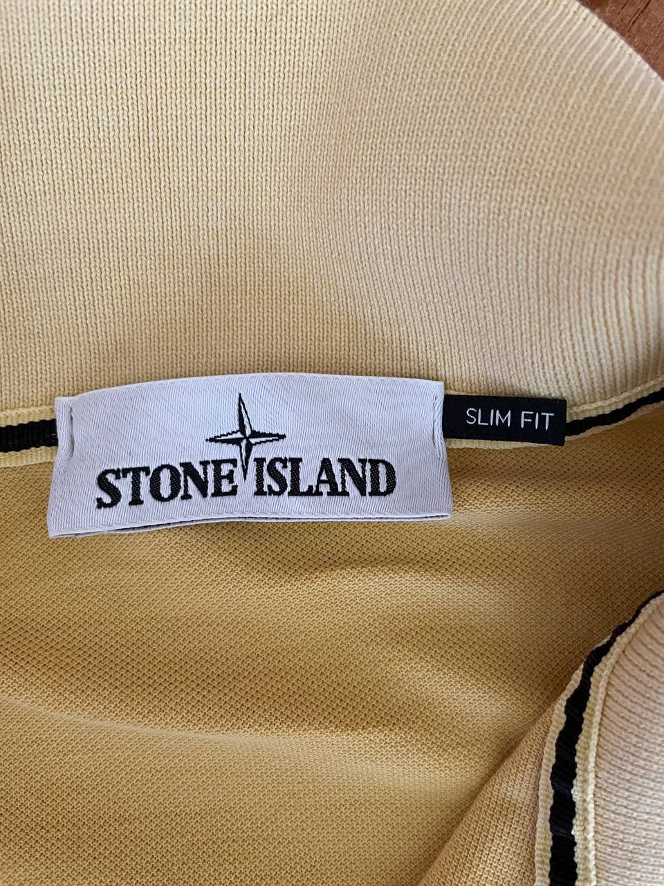 Stone Island Stone Island Polo Program Patch Tee T Shirt Yellow Size US M / EU 48-50 / 2 - 9 Thumbnail
