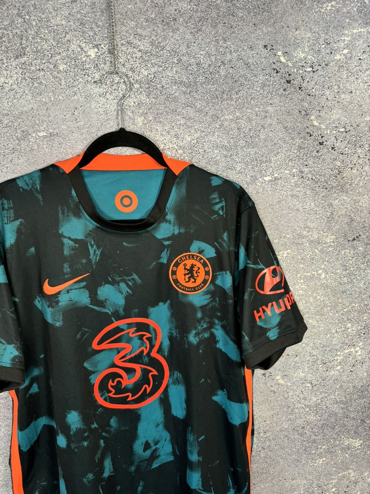 Chelsea Soccer × Nike × Vintage LUKAKU Vintage Chelsea 2021/22 Nike Jersey blokcore Size US L / EU 52-54 / 3 - 4 Thumbnail