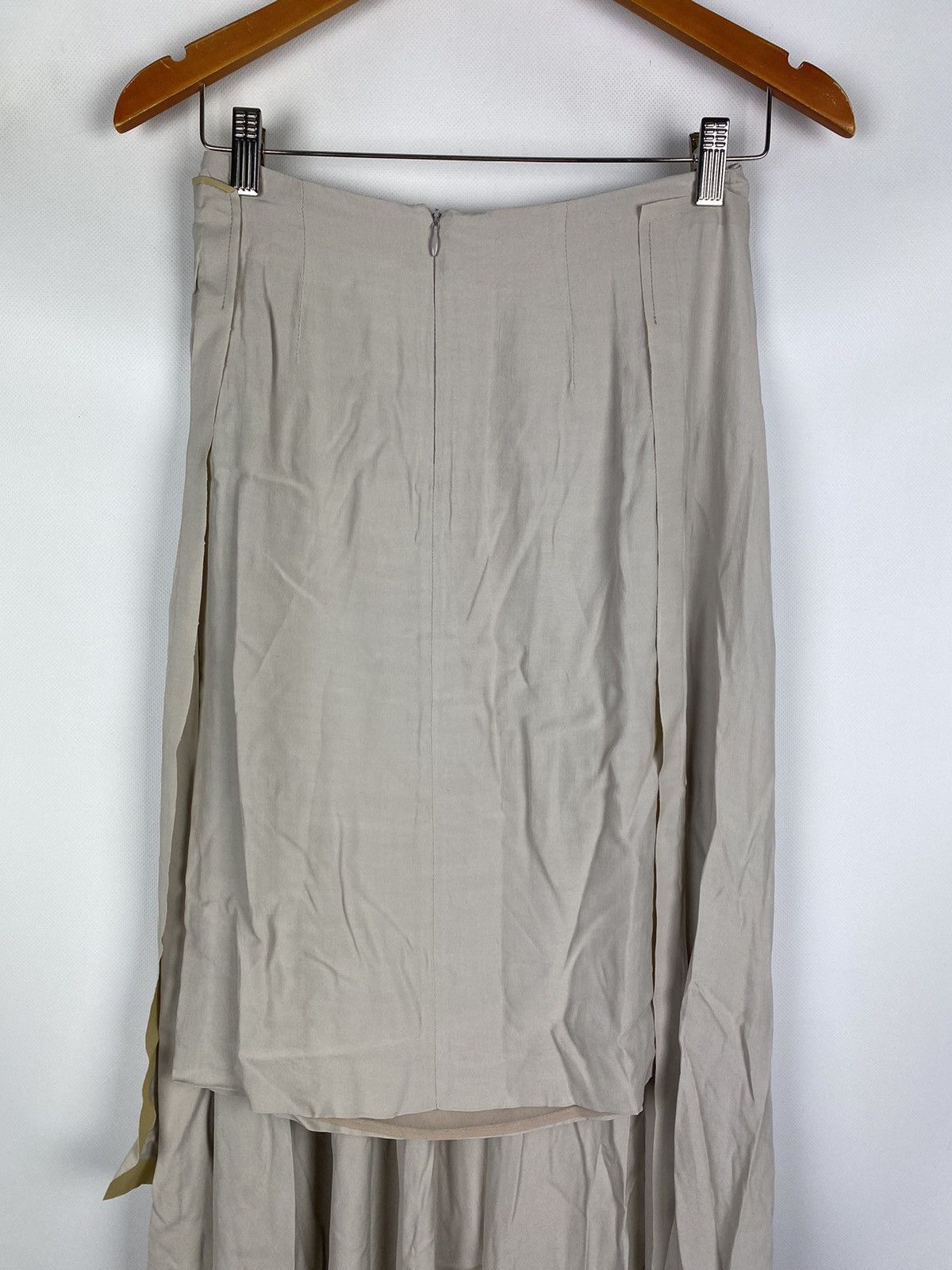 Maison Margiela Maison Martin Margiela ladies viscose maxi skirt size 40 / L Size 27" / US 4 / IT 40 - 10 Thumbnail