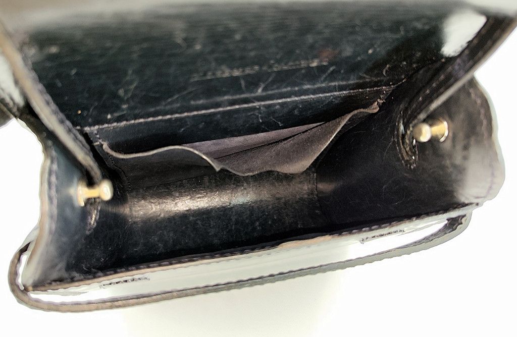 Marques'Almeida MARQUES ALMEIDA full leather glossy sling bag Size ONE SIZE - 12 Thumbnail