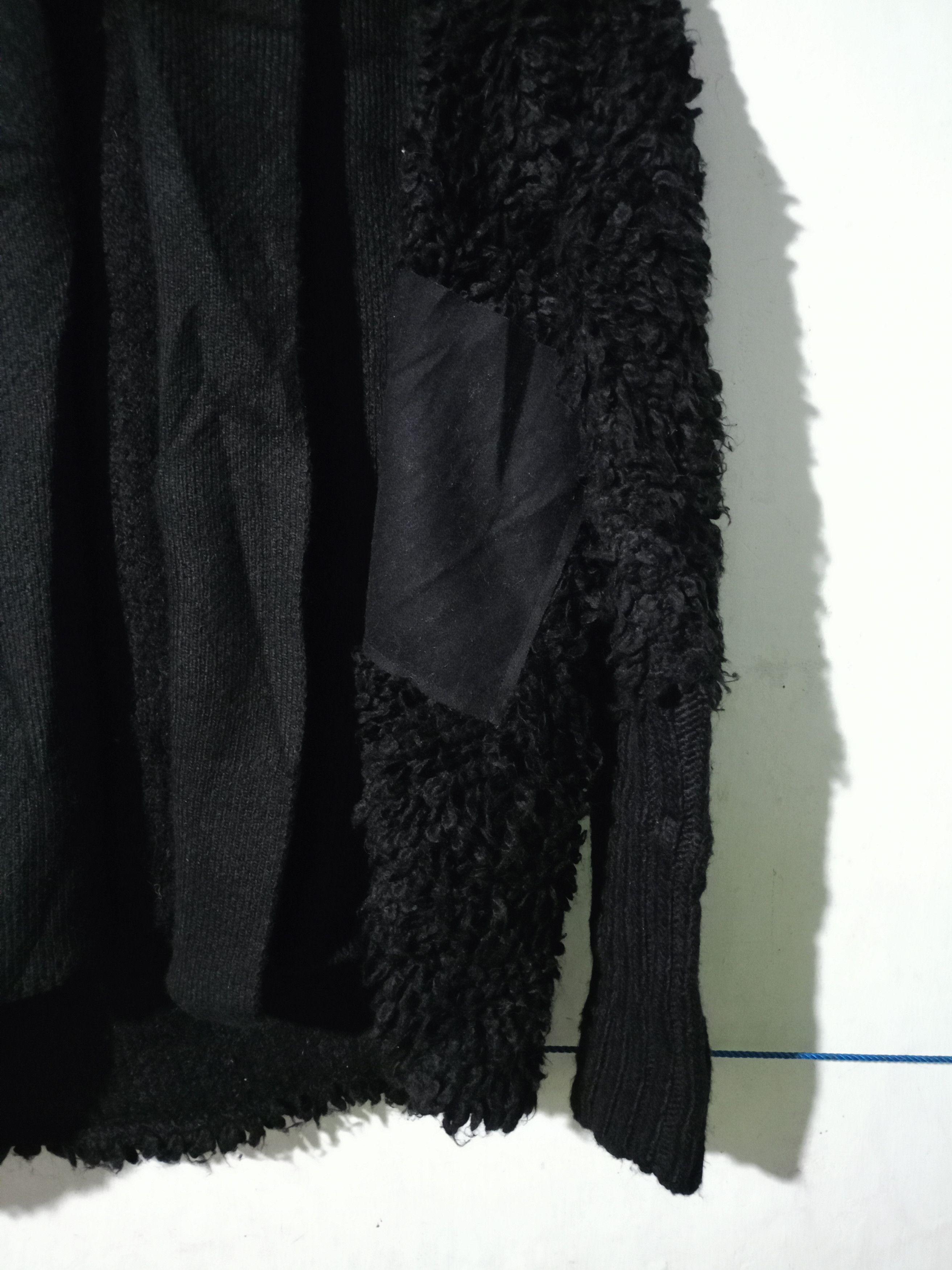 Diesel 2000s Diesel Black Knit Cardigan Size XS / US 0-2 / IT 36-38 - 3 Thumbnail