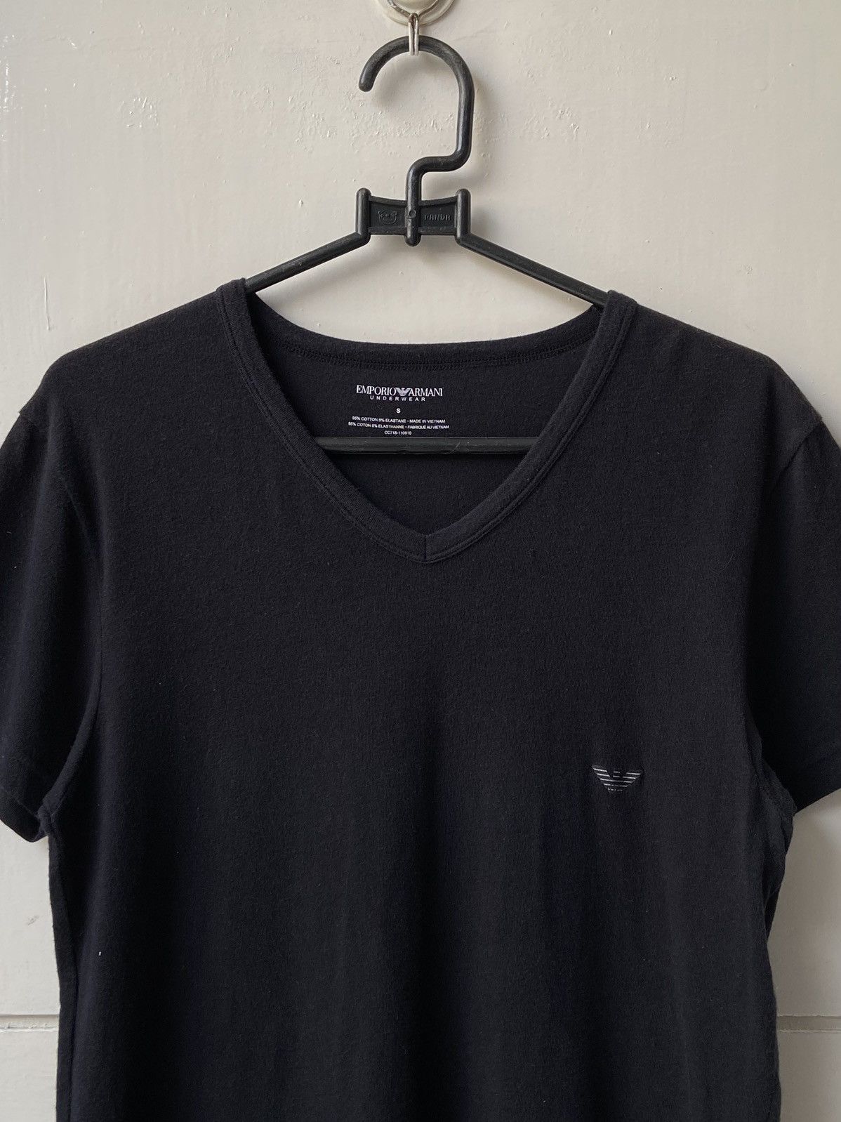Emporio Armani EMPORIO ARMANI Black T-shirt Size US XS / EU 42 / 0 - 3 Thumbnail