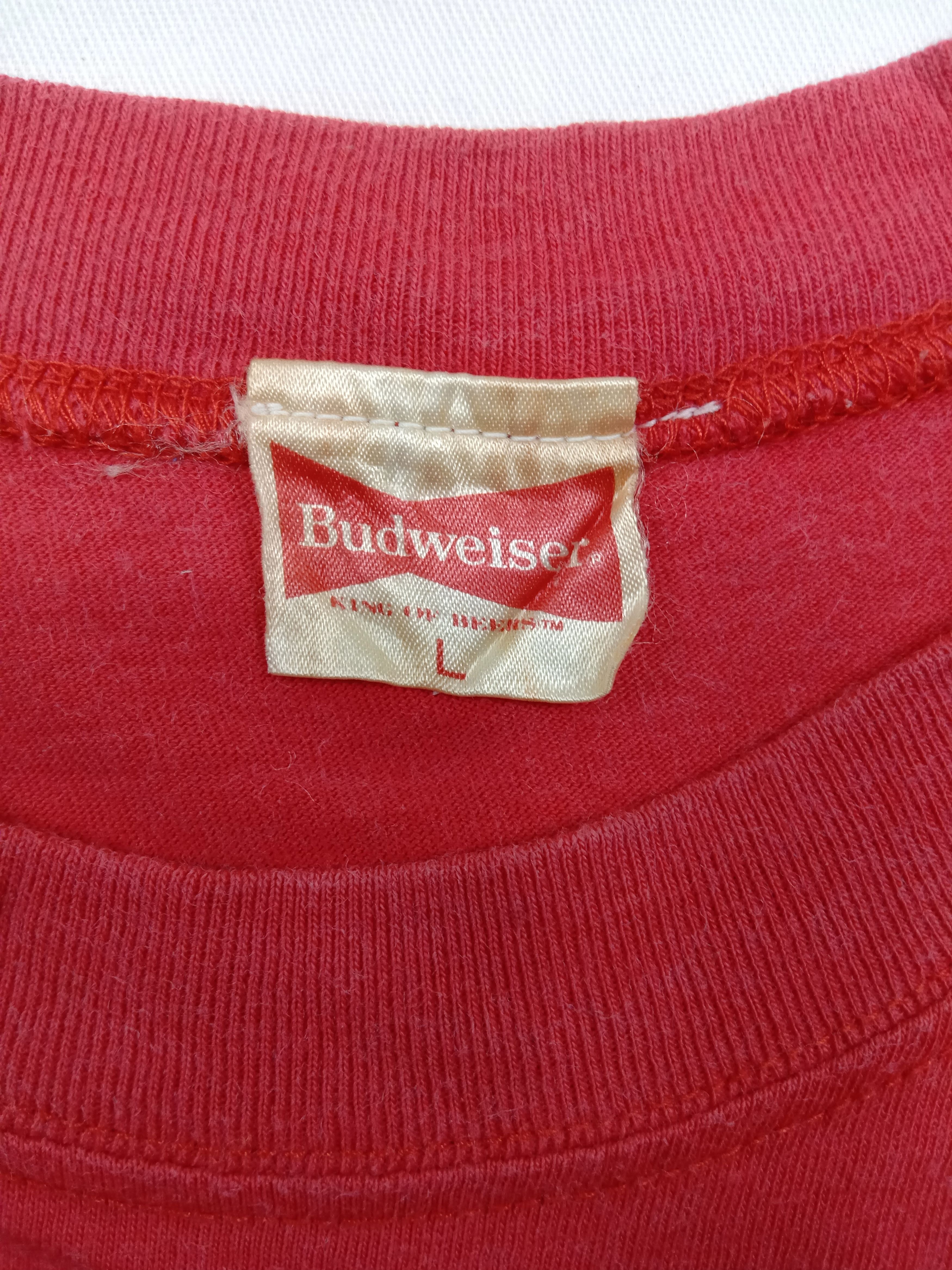 Budweiser Vintage Budweiser Single Stitch Retro T Shirt Size US M / EU 48-50 / 2 - 6 Thumbnail