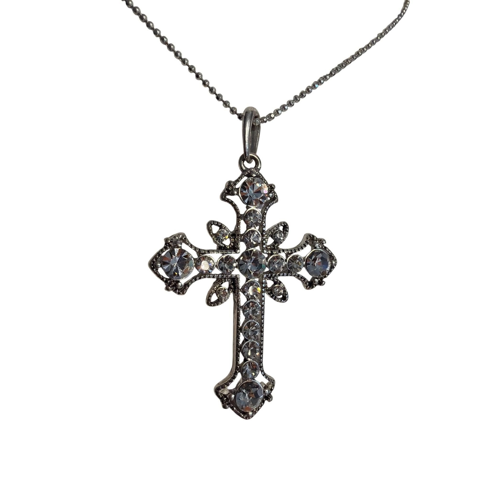 Other Premier Designs Celtic Cross Pendant Necklace Ball Chain Sil Size ONE SIZE - 2 Thumbnail