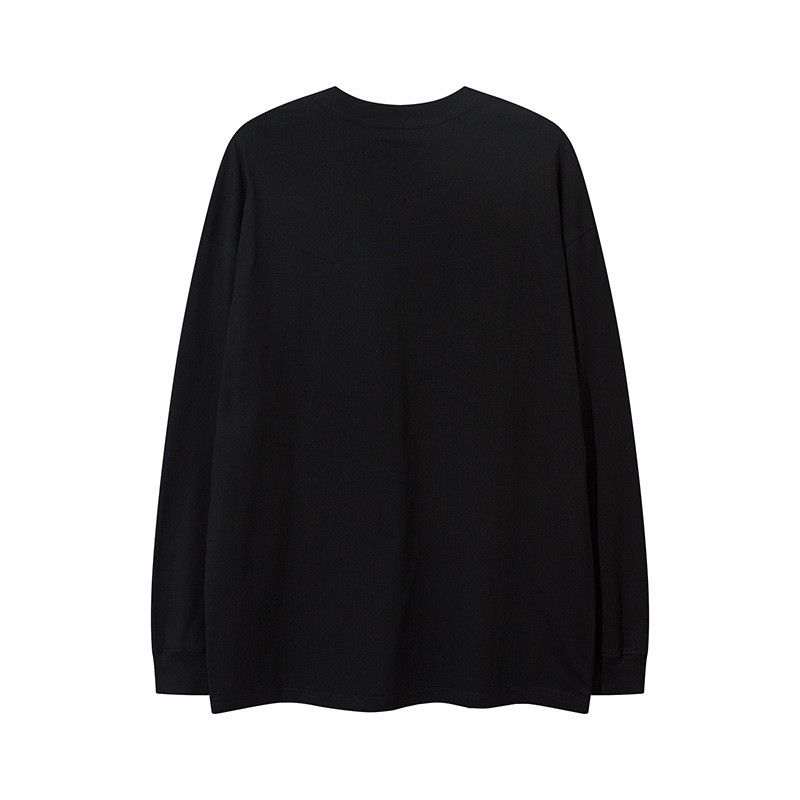Vintage Men's hip-hop trend loose casual kitten long-sleeved T-shirt Size US M / EU 48-50 / 2 - 2 Thumbnail