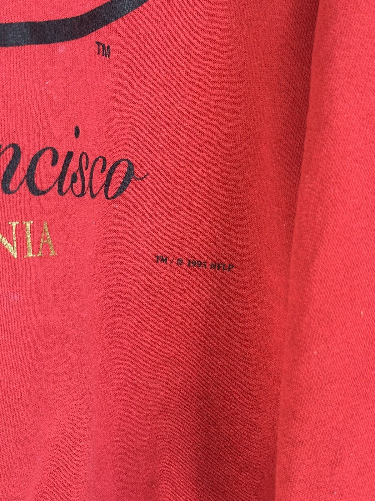Lee 🔥 1995 San Francisco 49ers NFL Lee USA Sweatshirt Pullover Size US XL / EU 56 / 4 - 2 Thumbnail