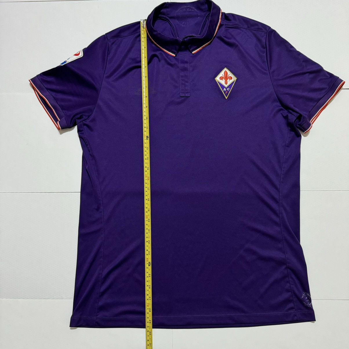 Le coq sportif fiorentina shirt zip best sale