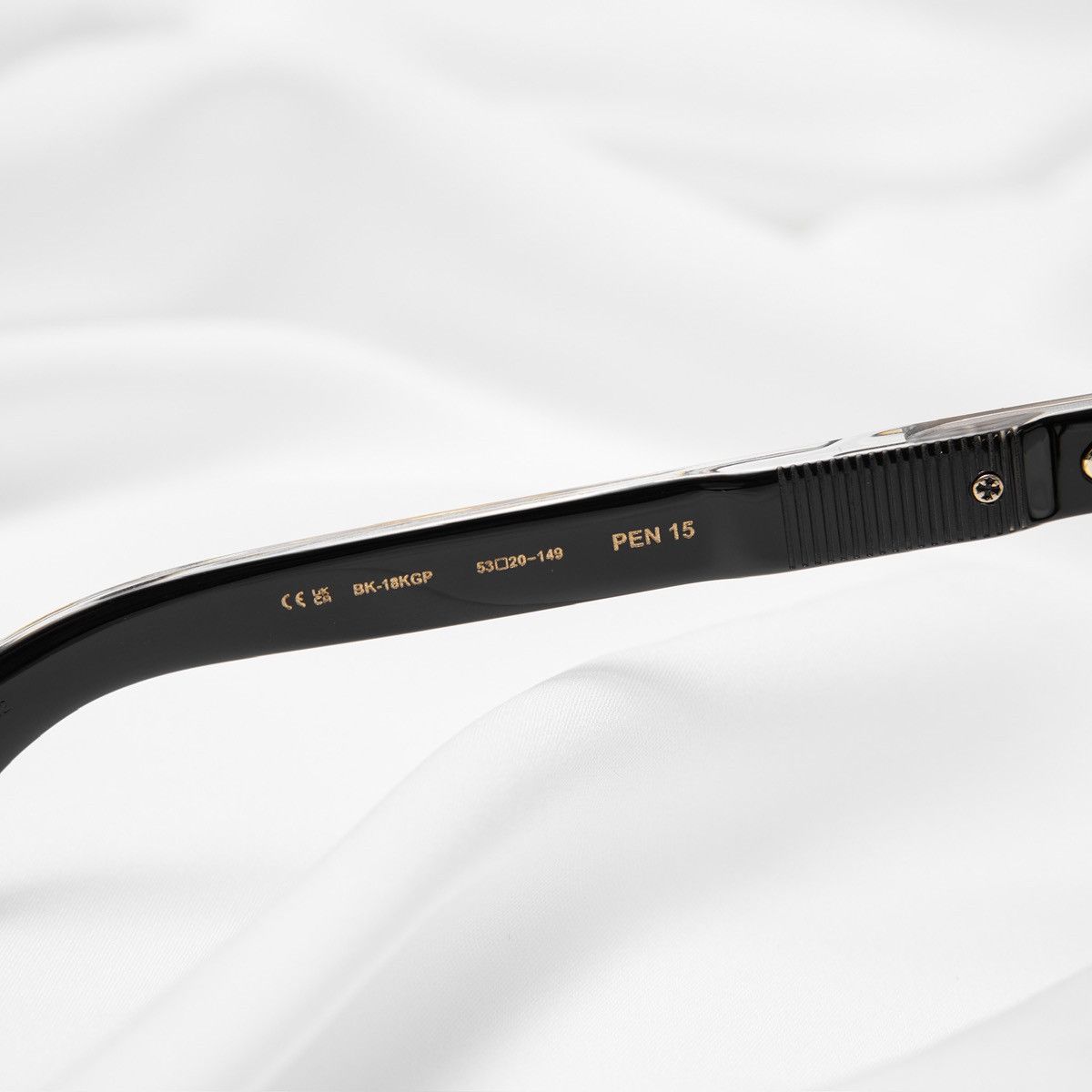 Chrome Hearts CHROME HEARTS PEN 15 BLACK - 18KGP GLASSES Size ONE SIZE - 6 Thumbnail