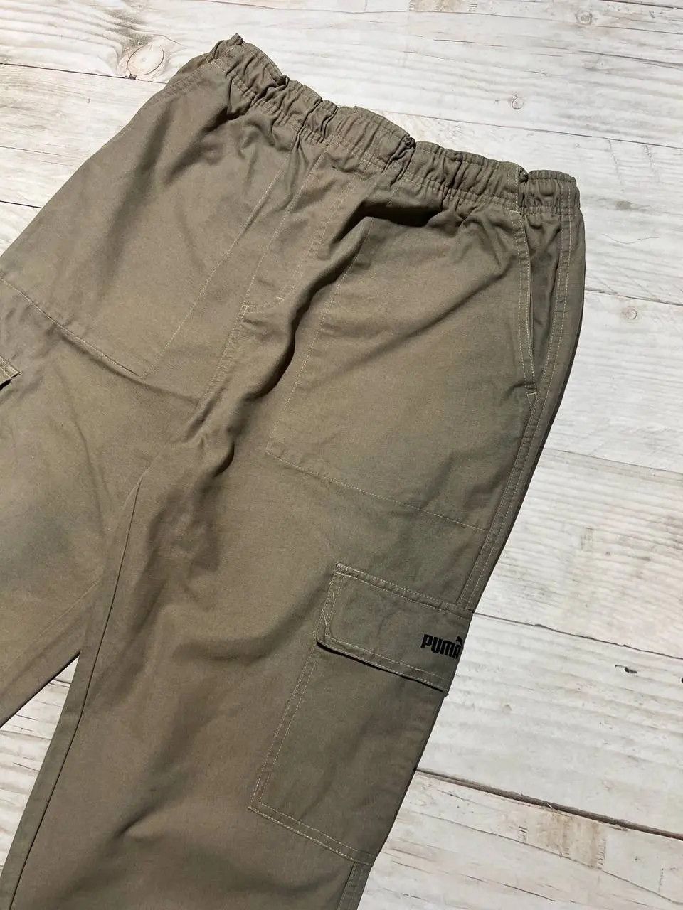 Puma Vintage Puma Cargo Pants Baggy 90s Army Military Size US 32 / EU 48 - 6 Thumbnail