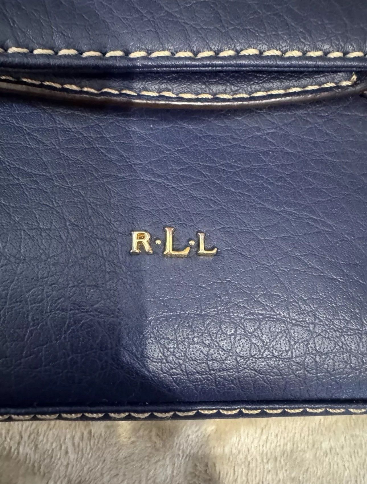 Ralph Lauren Ralph Lauren Navy Blue Shoulder Bag Size ONE SIZE - 7 Thumbnail