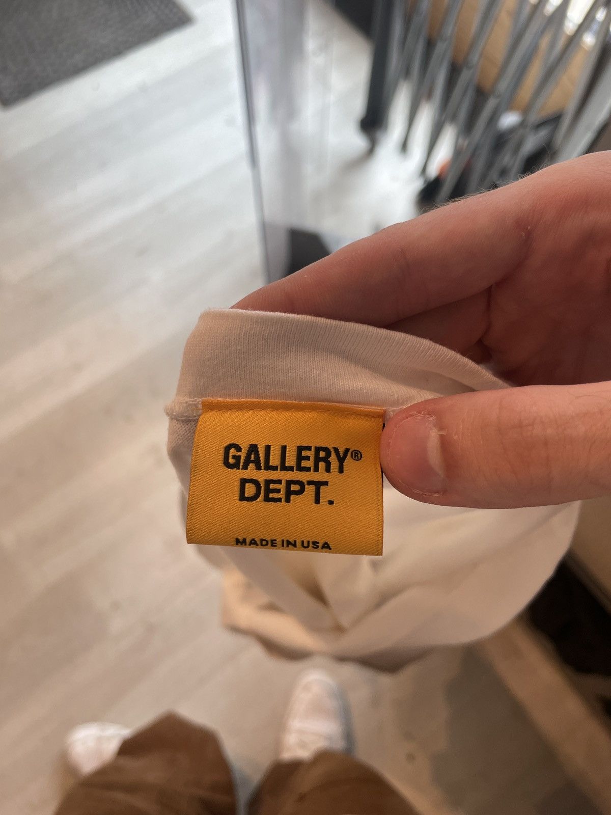 Gallery Dept. Gallery Dept. Universal Music Connection T-Shirt White L Size US L / EU 52-54 / 3 - 5 Thumbnail