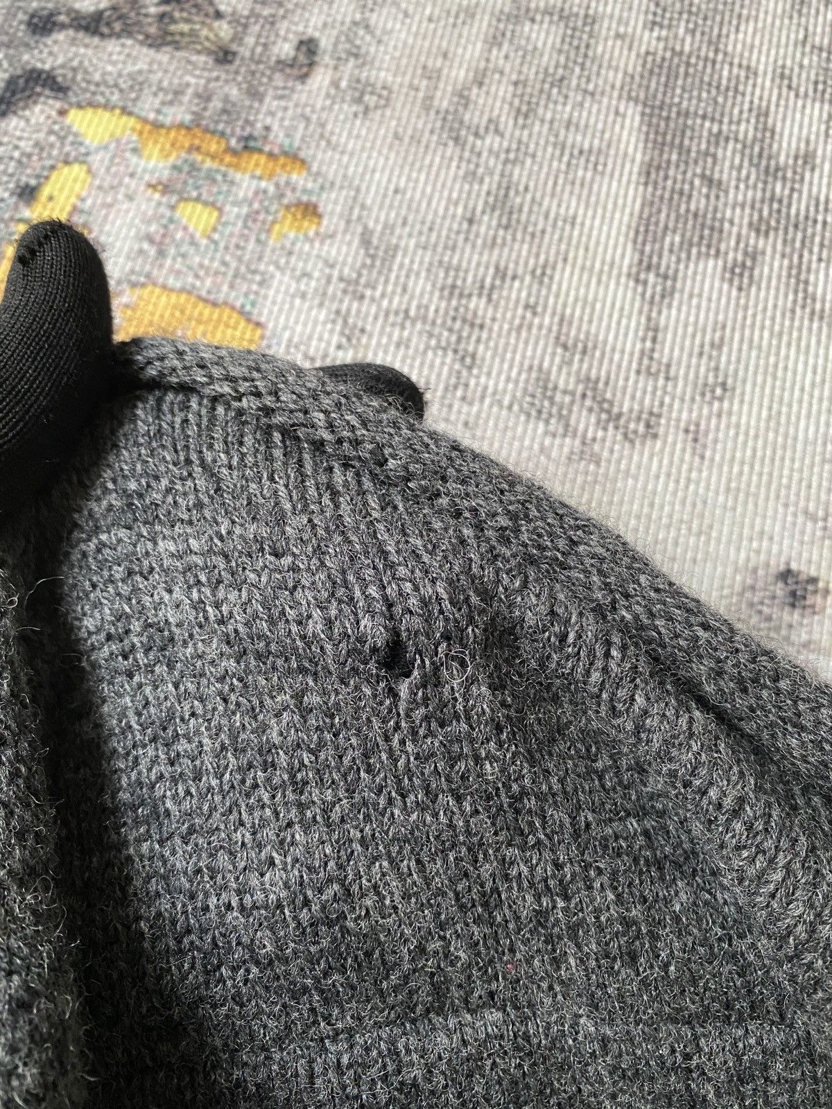 Comme des Garcons AD2007 Junya Watanabe Comme Des Garcons Knit Design Coat Size S / US 4 / IT 40 - 10 Thumbnail