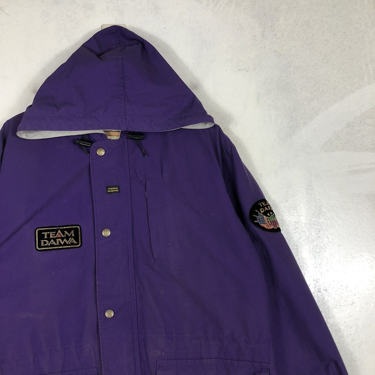 Japanese Brand 📌VINTAGE BIKER JACKET HUNTING MULTI POCKET TEAM DAIWA JAPAN Size US M / EU 48-50 / 2 - 8 Thumbnail