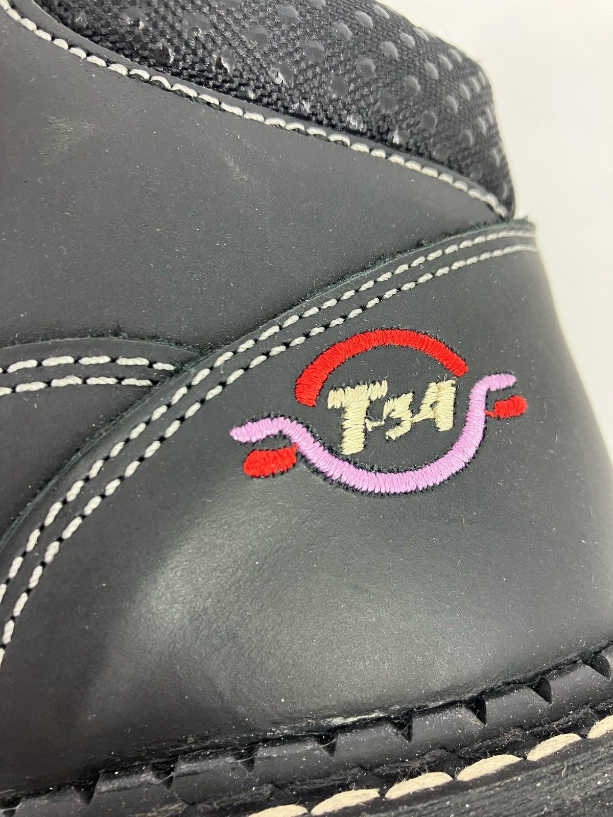 Vintage T34 Nifty genuine leather rubber chunky platform 90s00s Size US 7 / EU 40 - 8 Thumbnail