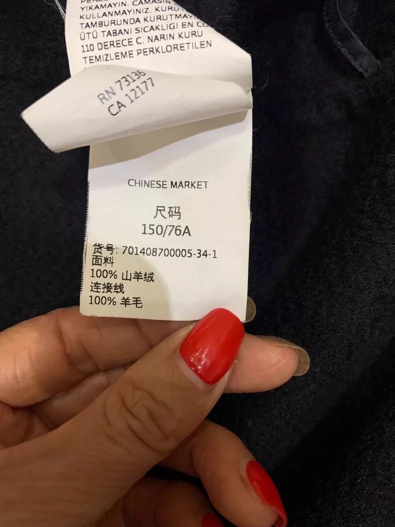 Max Mara Max Mara Lilia coat, classic black, 100 pure cashmere wate Size S / US 4 / IT 40 - 6 Thumbnail