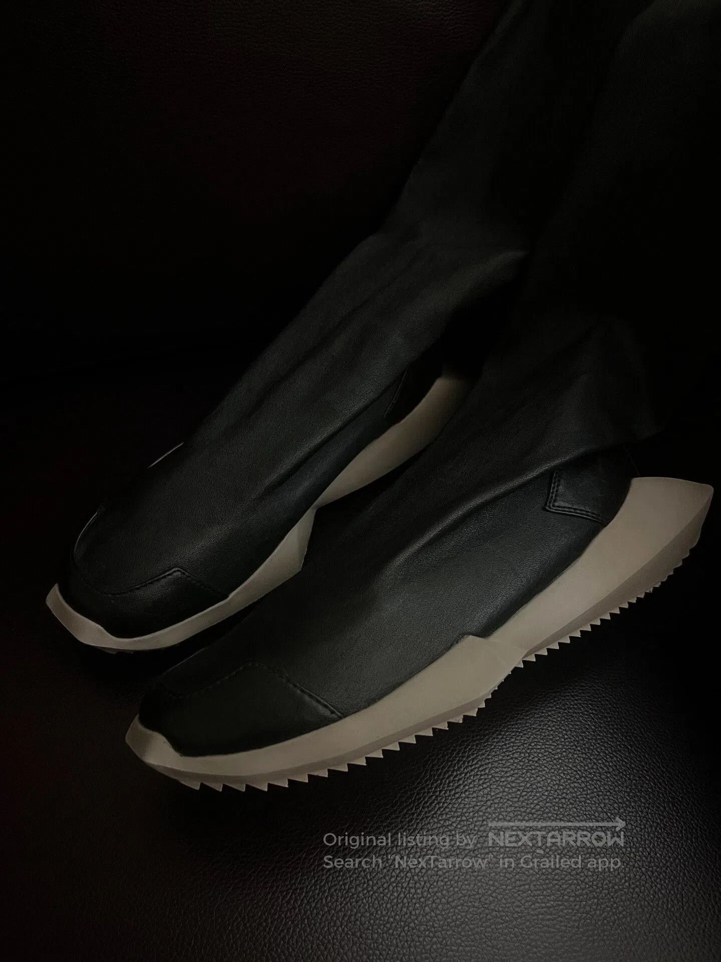 Rick Owens Rick Owens Over-the-Knee Goddess Boots. Size US 6.5 / IT 36.5 - 4 Thumbnail
