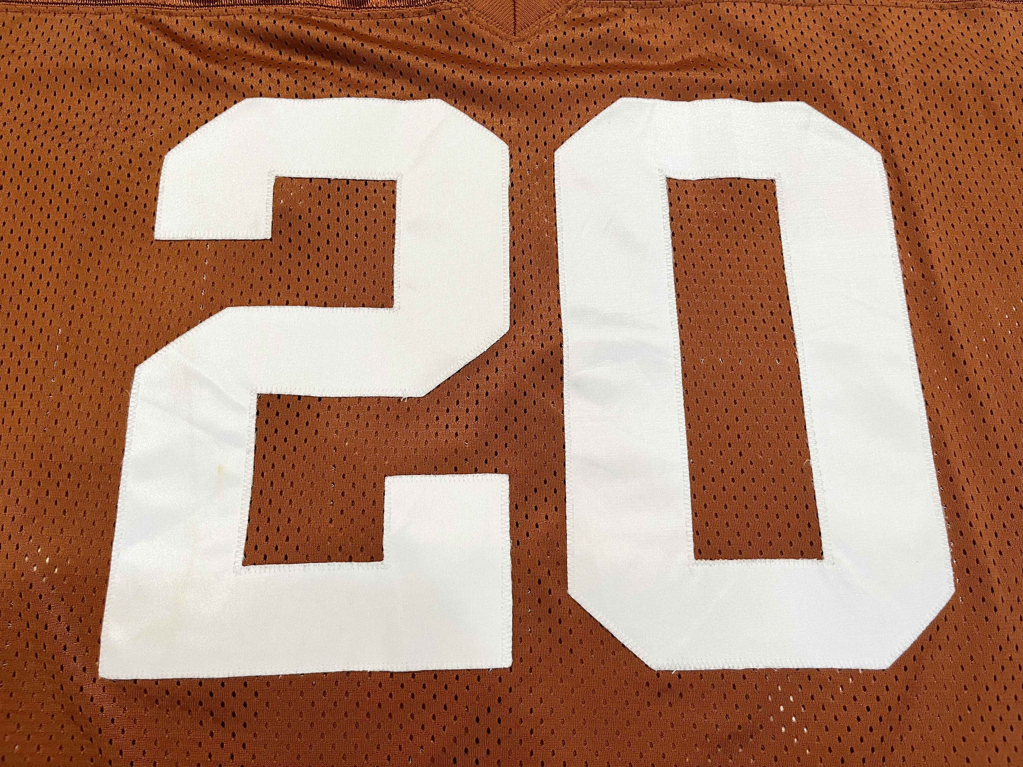 NCAA × Nike Nike NCAA Texas Longhorns EARL CAMPBELL #20 Football Jersey Size US XL / EU 56 / 4 - 2 Thumbnail