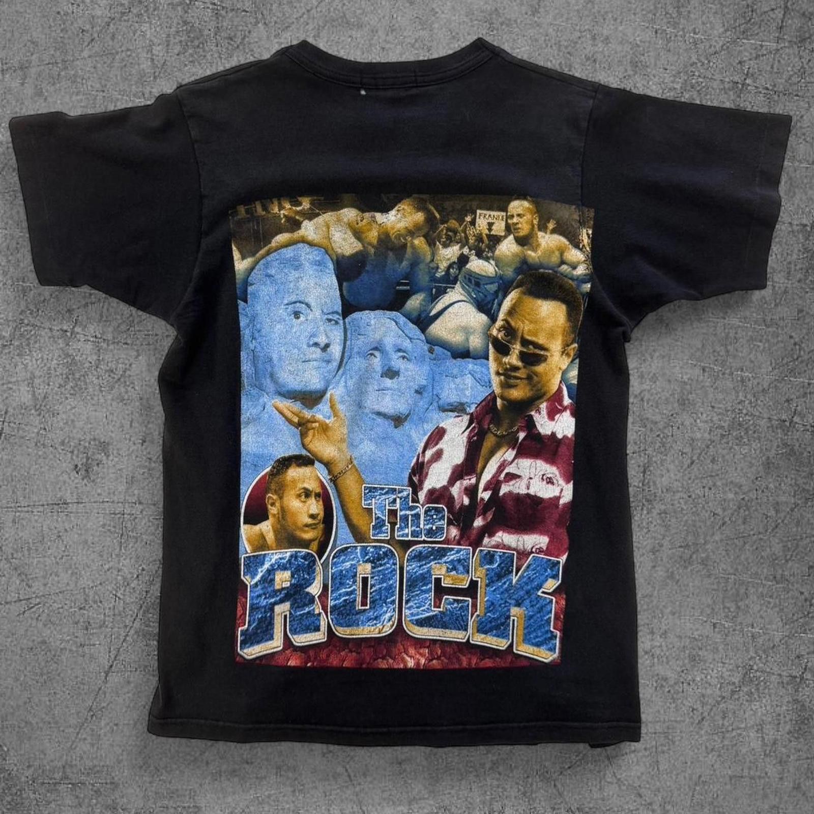 Rap Tees 90s The Rock WWE Rap Tee Size US M / EU 48-50 / 2 - 4 Thumbnail