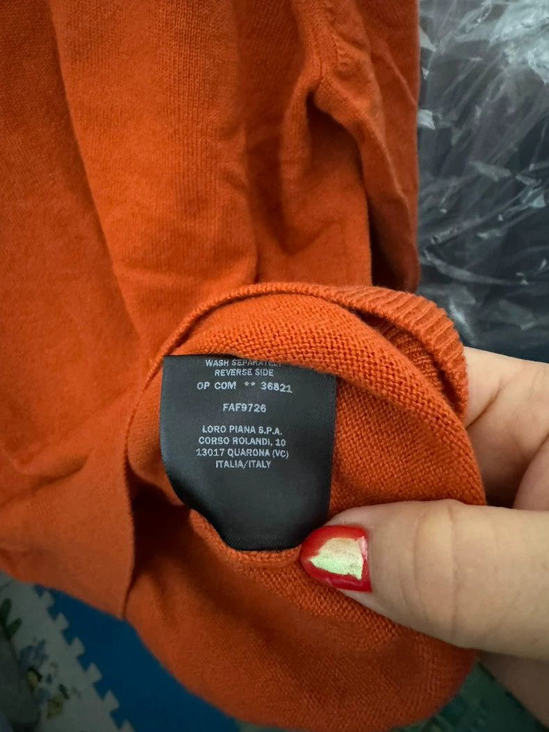 Loro Piana LORO PIANA Sheep's fleece sweater Size L / US 10 / IT 46 - 4 Thumbnail
