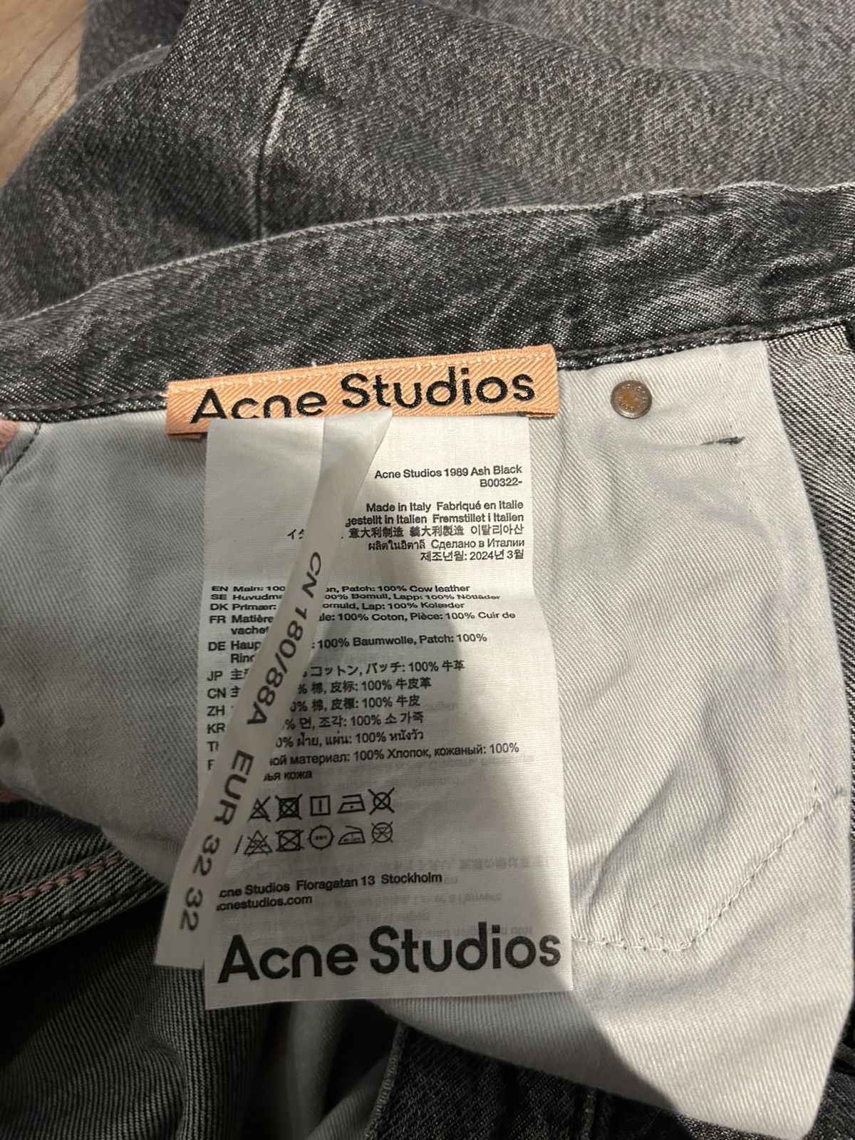 Acne Studios Loose Fit Jeans 1989 Size US 34 / EU 50 - 5 Thumbnail