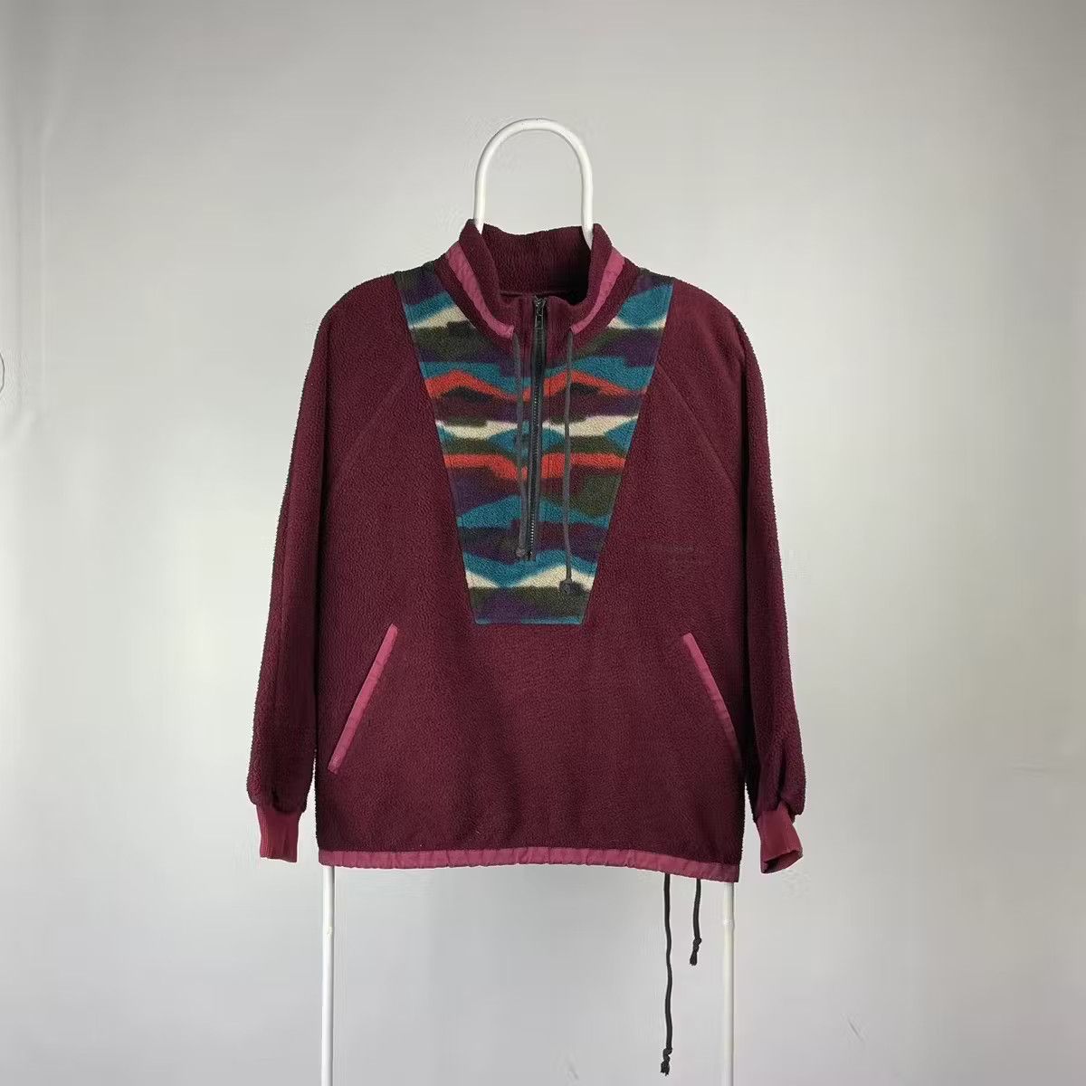 Helly Hansen Polartec fleece zip vintage outdoor life size Small Size US S / EU 44-46 / 1 - 1 Thumbnail