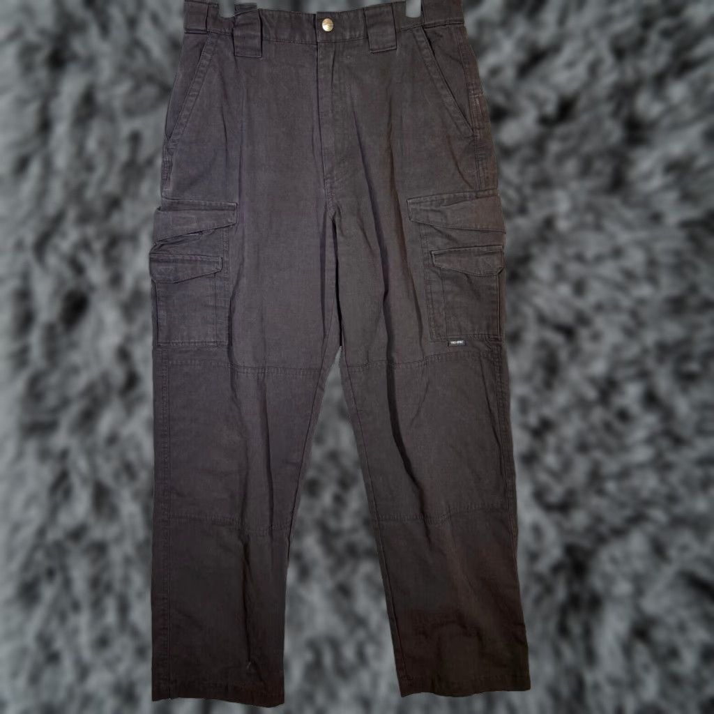 Vintage Tru-Spec Pants Men’s 32x32 Black Tactical Cargo Cotton High-Rise Straight Leg Size US 32 / EU 48 - 1 Thumbnail