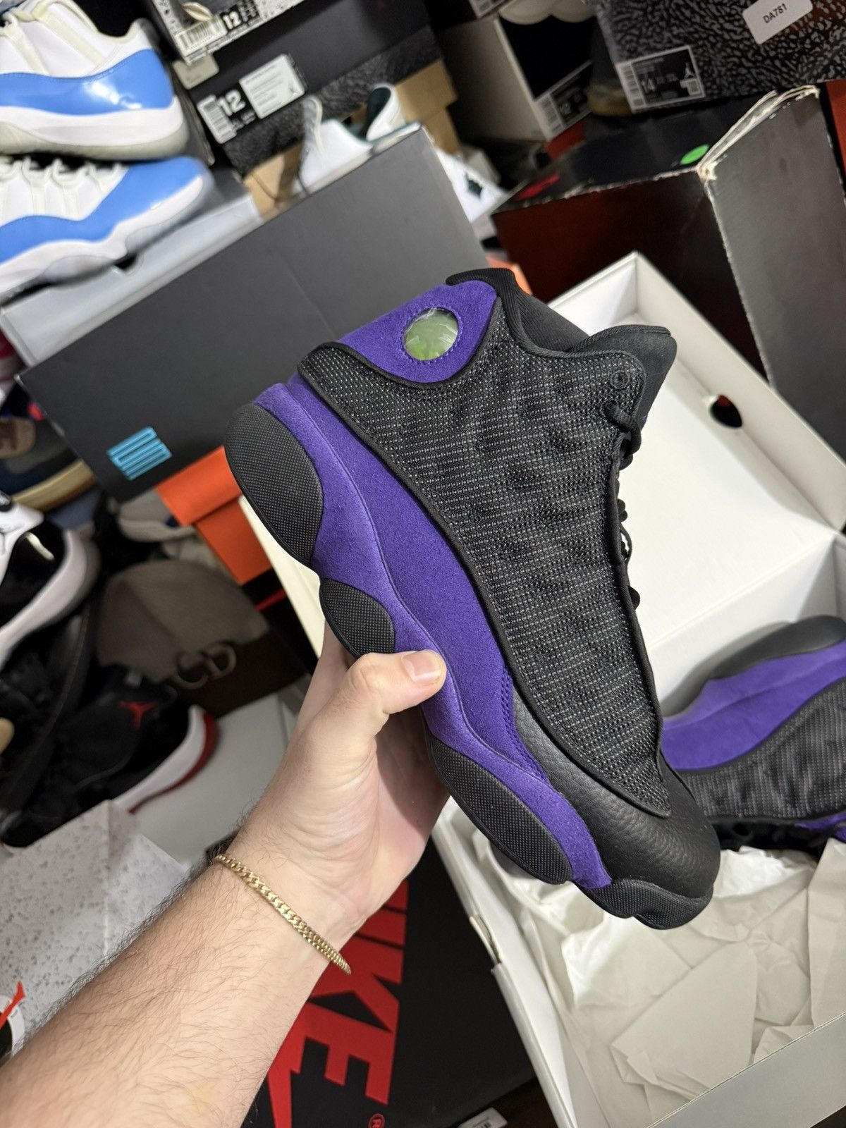 Jordan retro 13 court purple sz 11