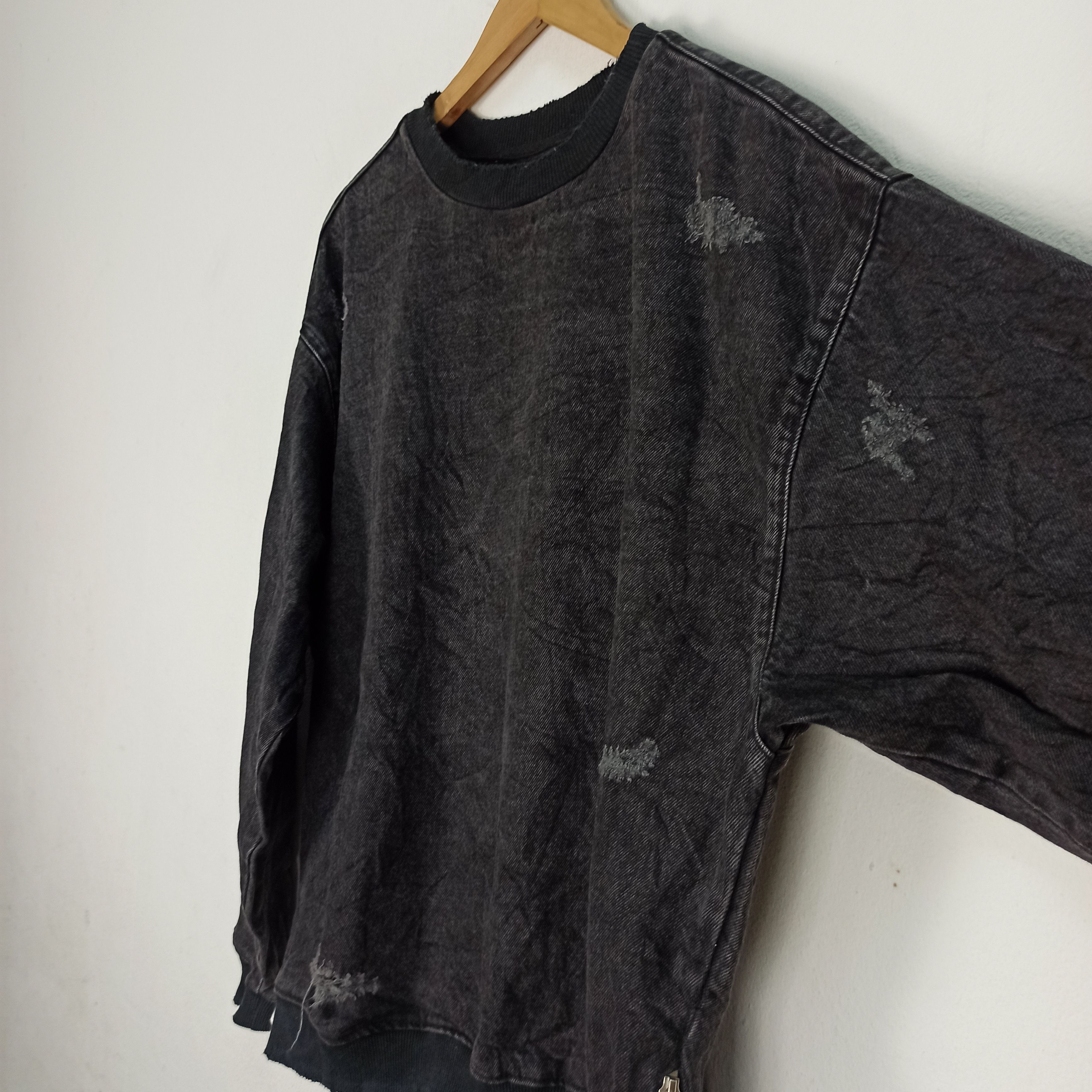 If Six Was Nine Distressed Denim Zara If Six Was Nine/ LGB Jacket Size US S / EU 44-46 / 1 - 4 Thumbnail