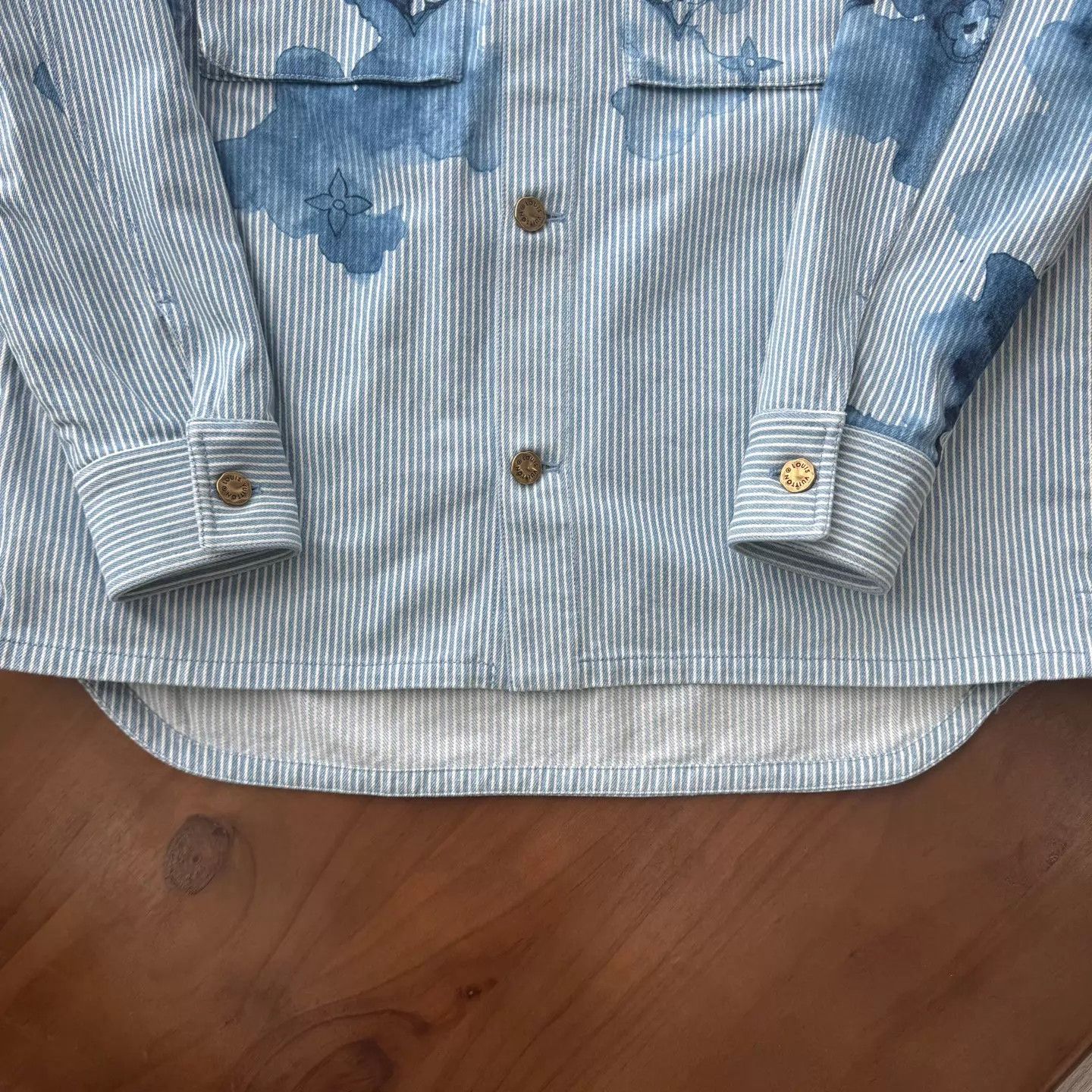 Louis Vuitton LV Ink Wash Shirt Jacket L Size US L / EU 52-54 / 3 - 3 Thumbnail